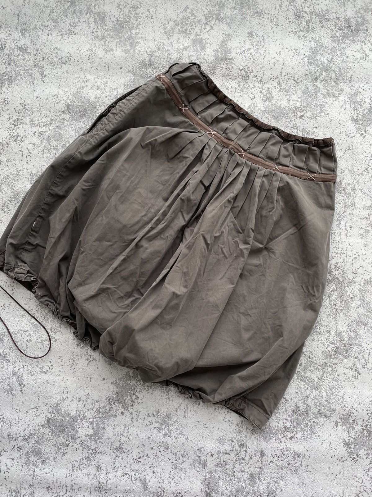 Japanese Brand Maharishi Vintage Cargo Distressed Skirt Size 27" / US 4 / IT 40 - 4 Thumbnail