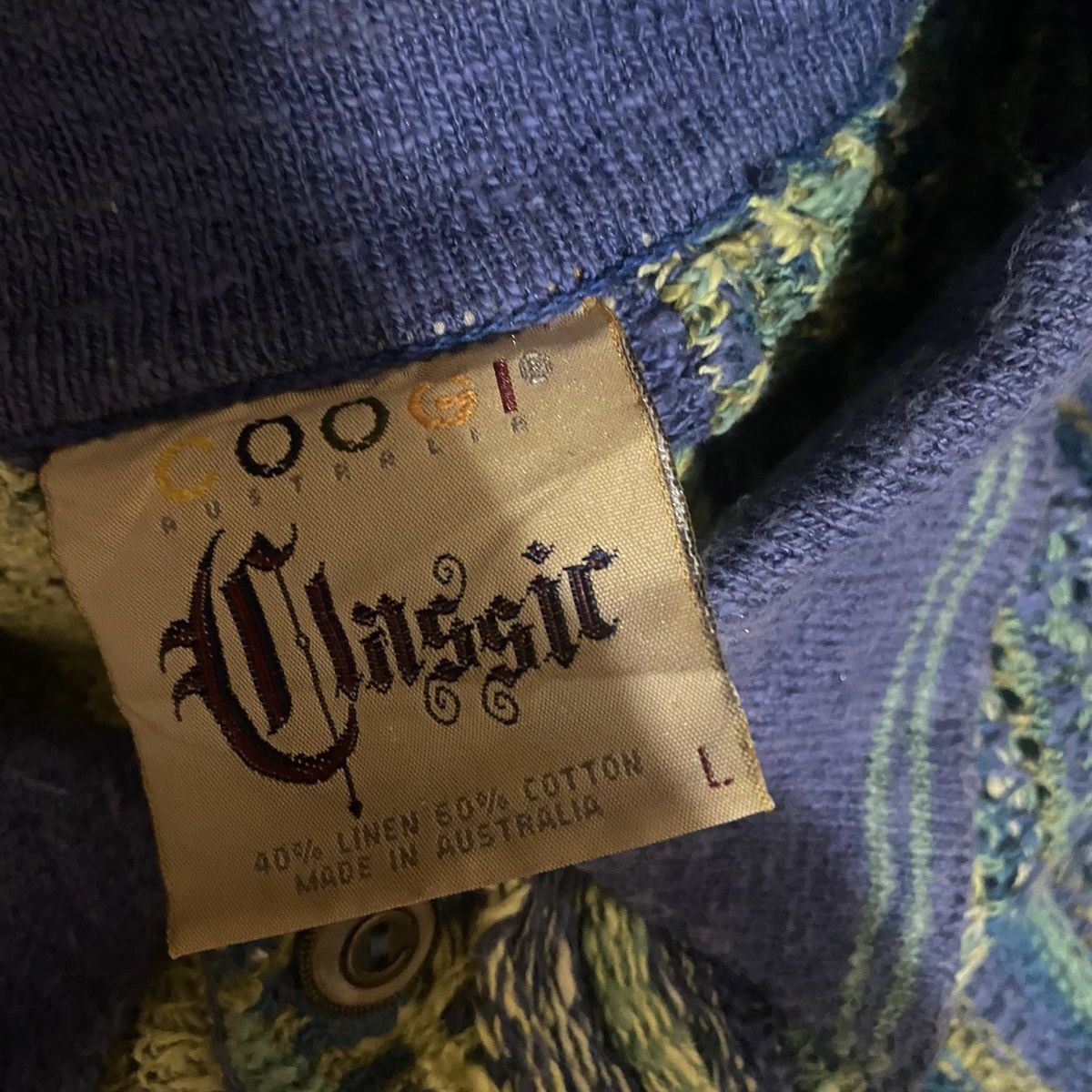 Coogi COOGI Classic Authentic Australian Vintage Grandpa Sweater Size US XL / EU 56 / 4 - 7 Thumbnail