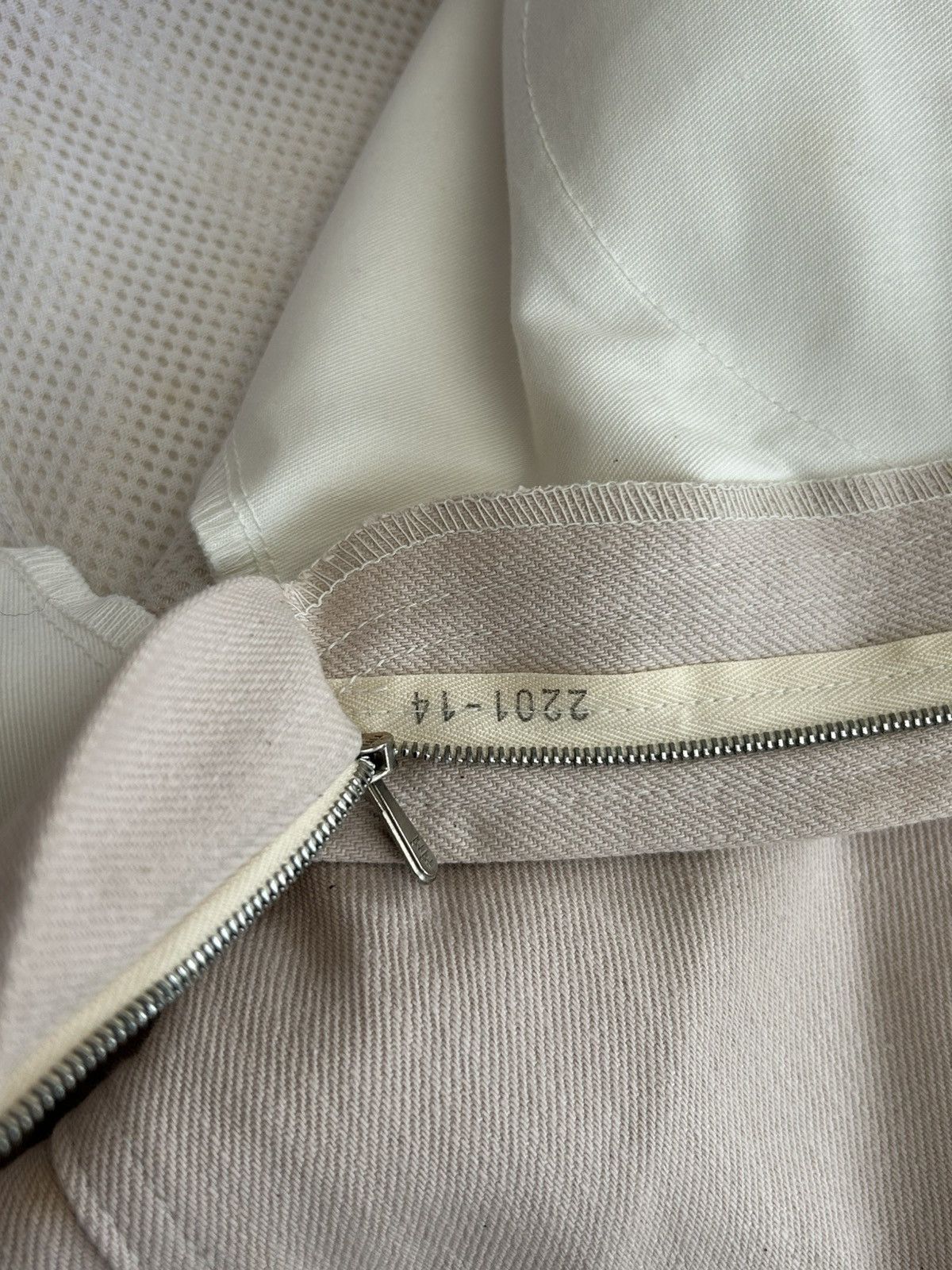 A.P.C. A.P.C Vintage Midi White Skirt Size 30" / US 8 / IT 44 - 13 Thumbnail