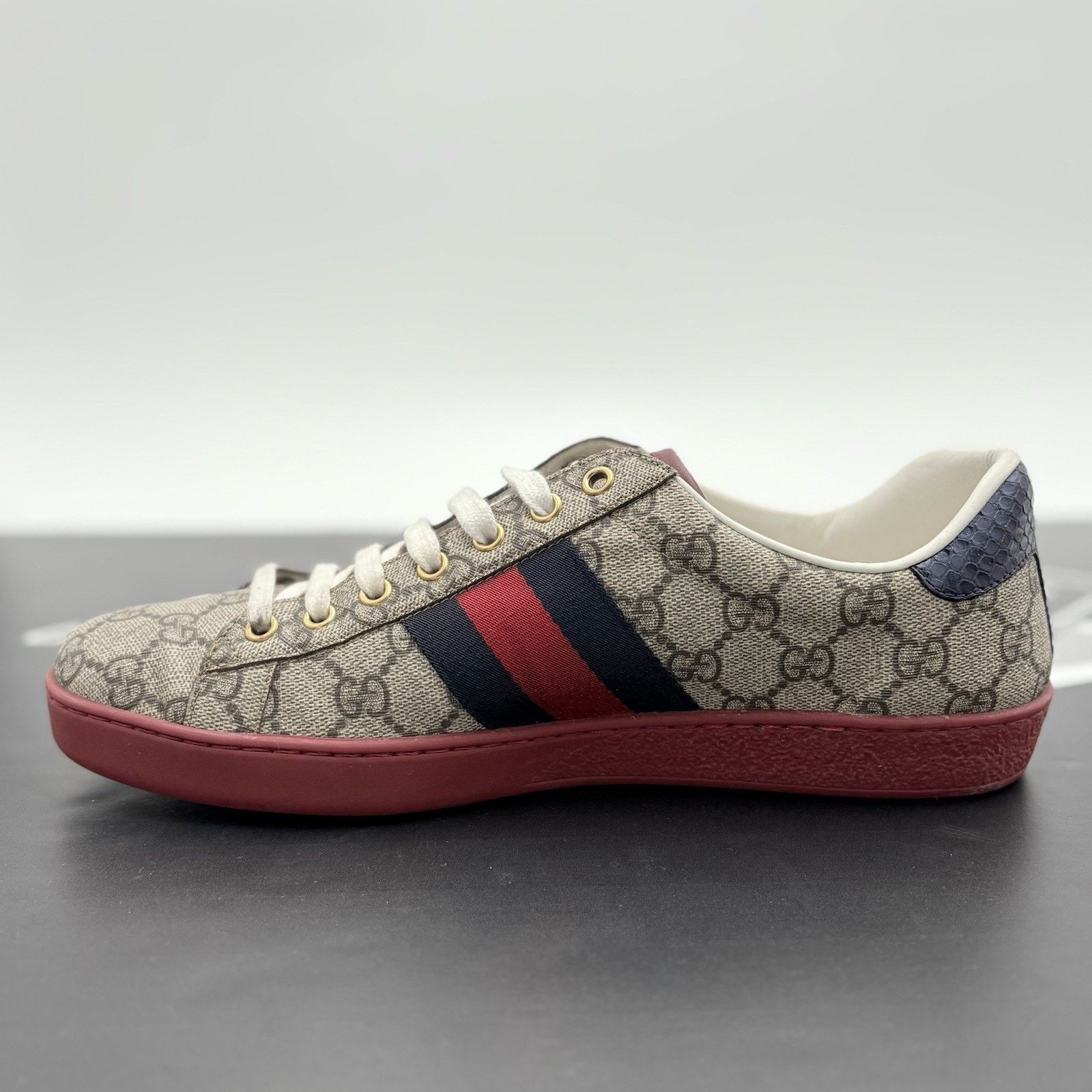 Gucci Gucci Ace GG Supreme ' Beige ' | GREAT CONDITION! Size US 8.5 / EU 41-42 - 4 Thumbnail