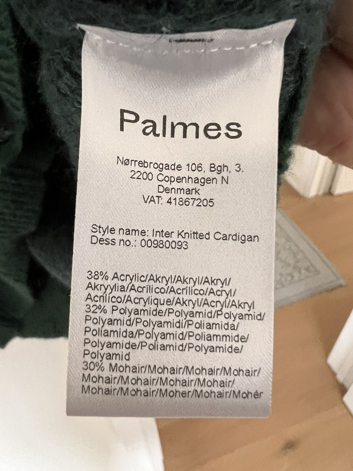 Palmes Palmes Cardigan Size US M / EU 48-50 / 2 - 2 Thumbnail