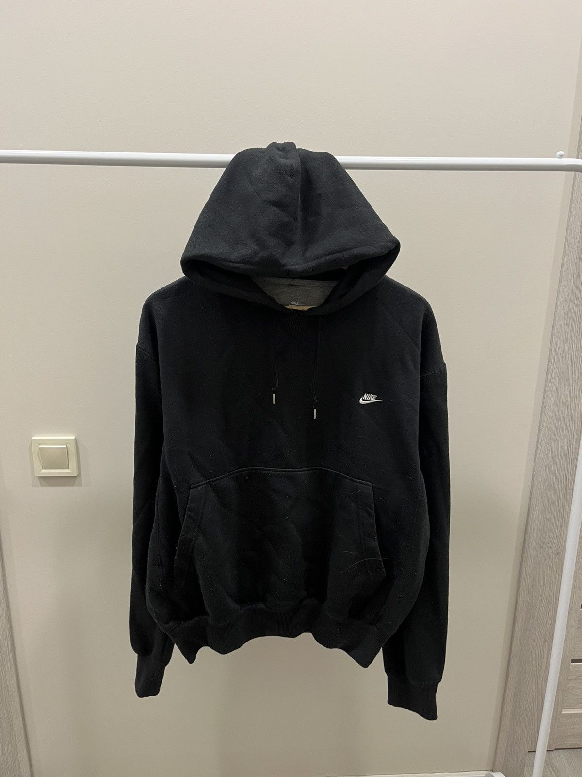 Nike Nike Vintage Hoodie Big Logo Japanese Y2K Boxy Cropped Rare Size US XL / EU 56 / 4 - 2 Thumbnail