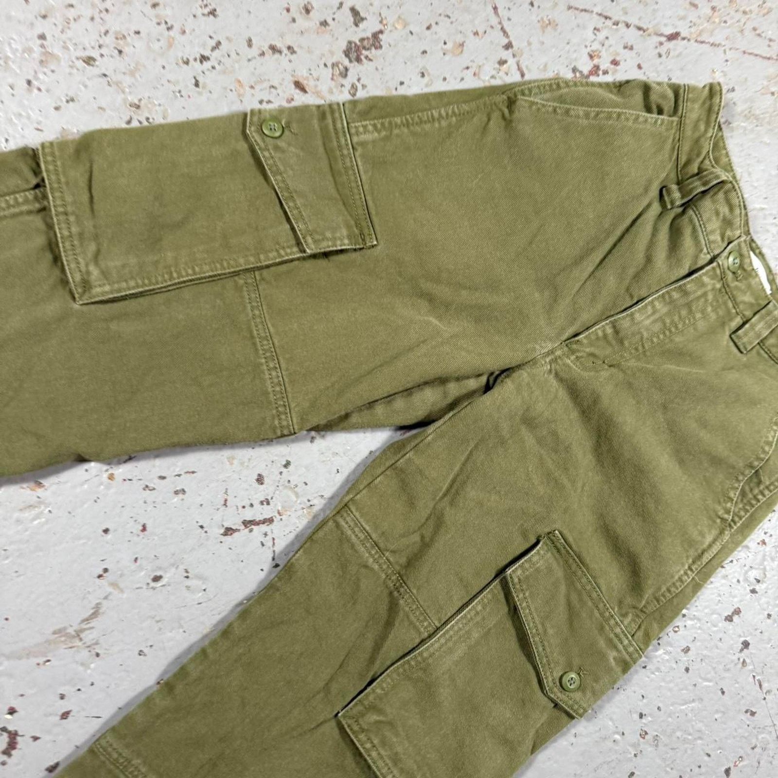 TNA Green tna cargo pants 26x29 Size 26" / US 2 / IT 38 - 2 Thumbnail
