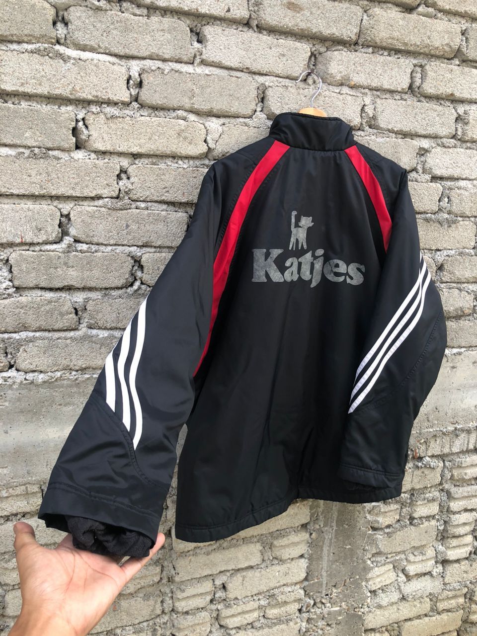 Adidas Adidas Katjes German Marcedes Fussball Bund Jacket Size US L / EU 52-54 / 3 - 7 Thumbnail