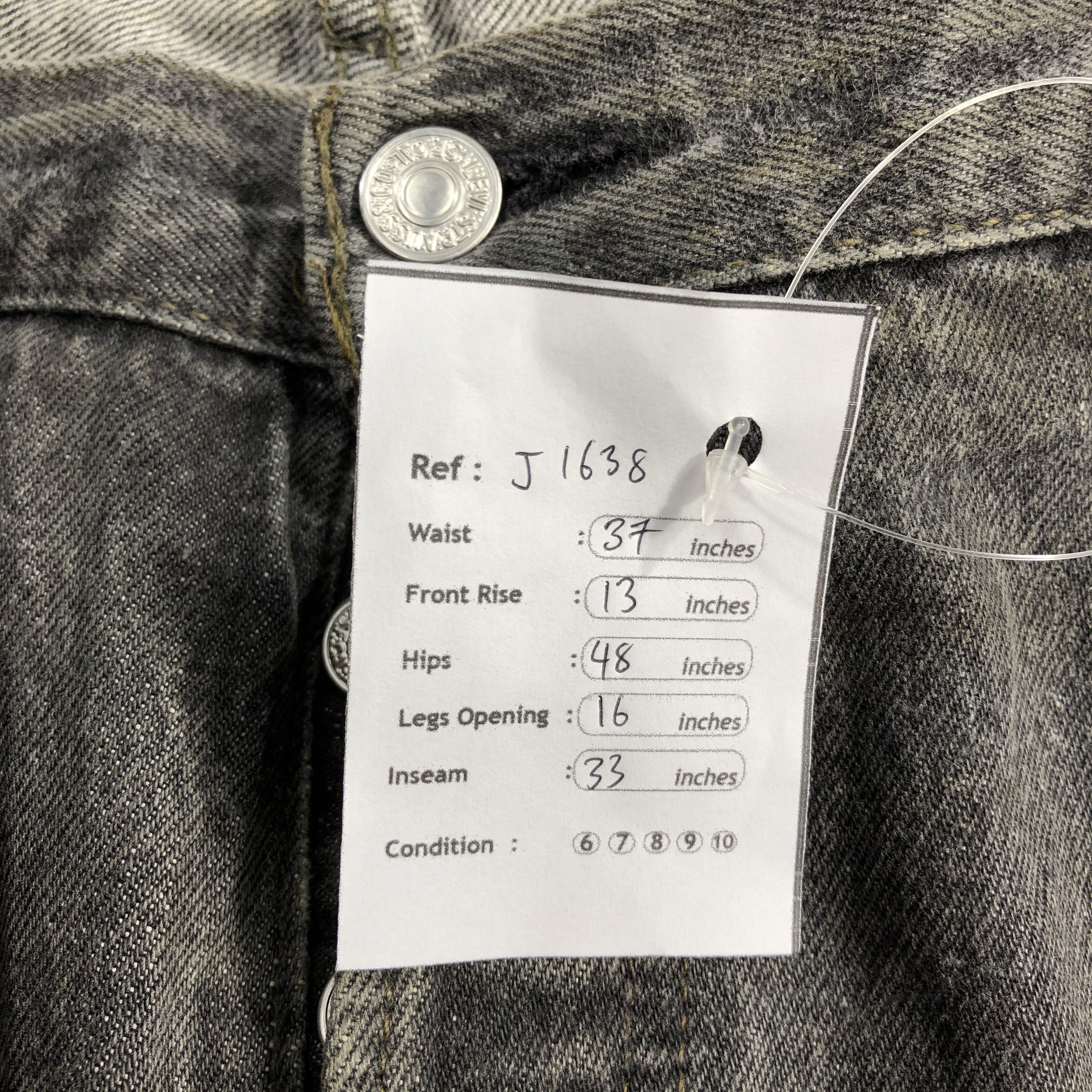 Levi's 90s Vintage Levis 501 Earth Tone Jeans-J1638 Size US 37 - 15 Thumbnail