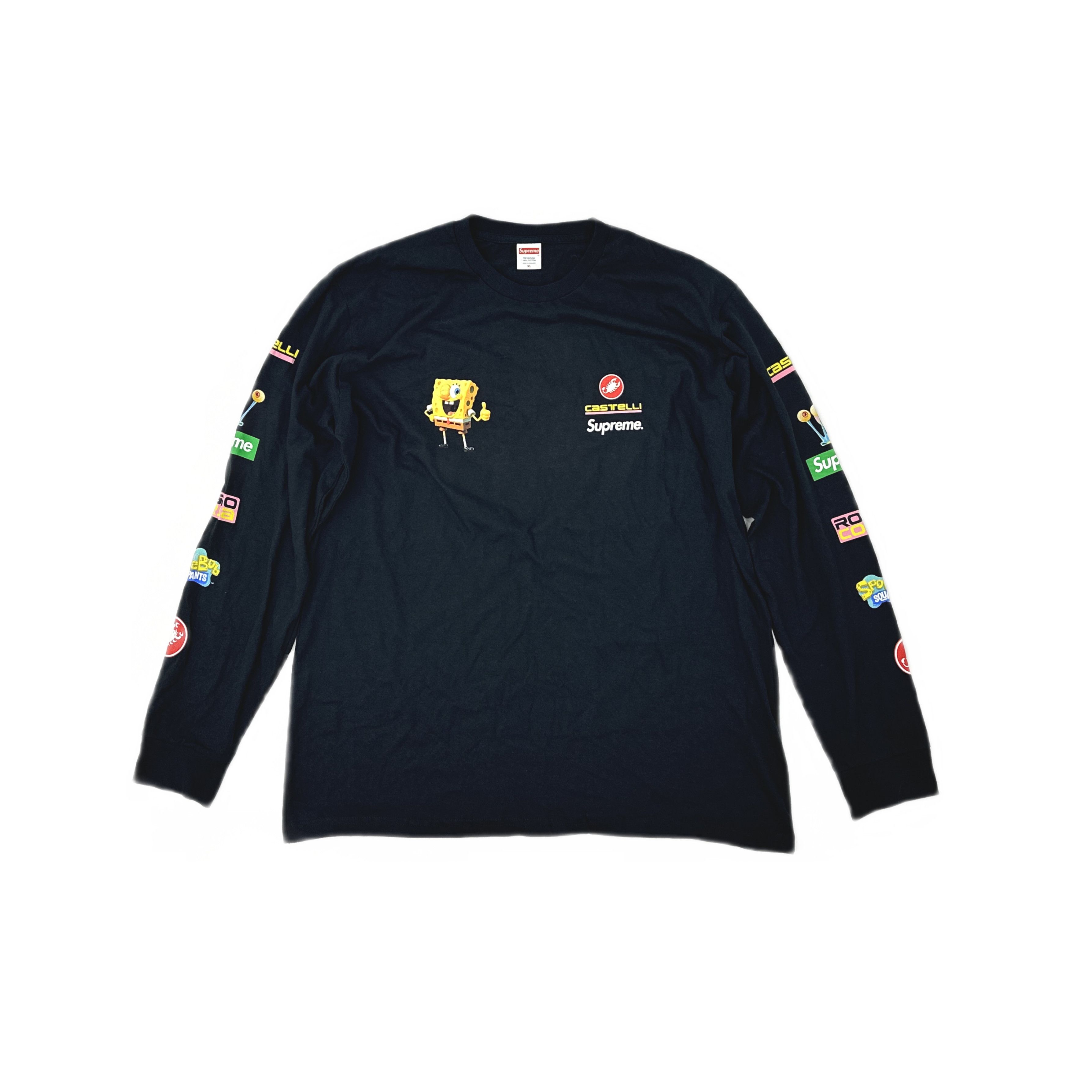 Supreme Supreme Araki Orchid Black T Shirt Long Sleeve USA XL