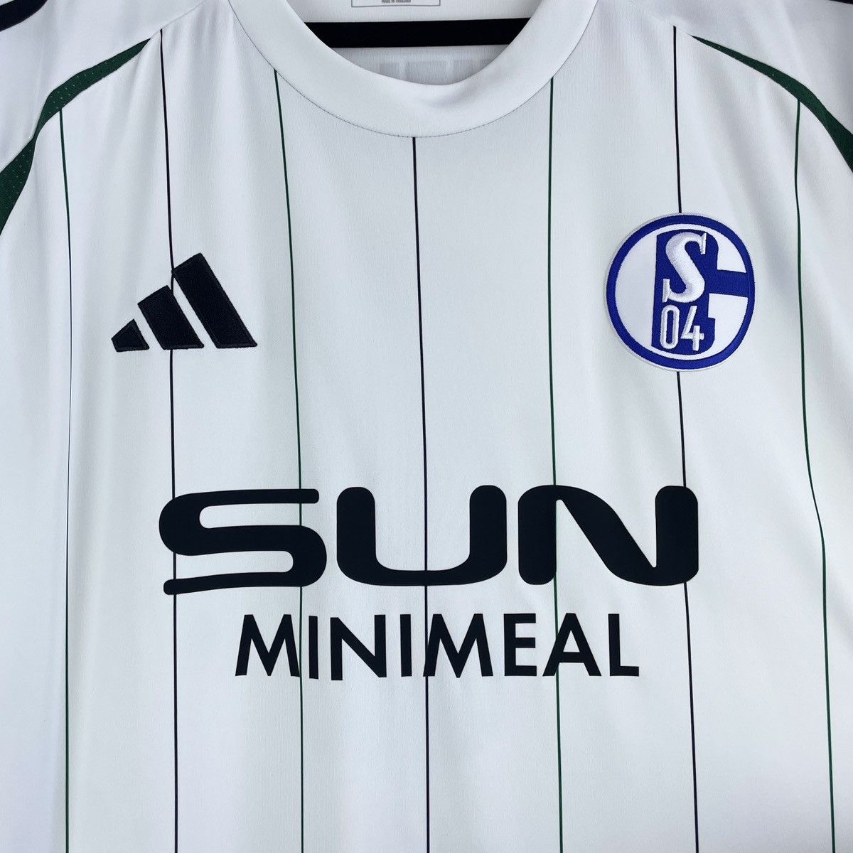Adidas Schalke 04 Moussa Sylla Away Adidas Jersey 2024/2025 sz 2XL Size US XXL / EU 58 / 5 - 3 Thumbnail