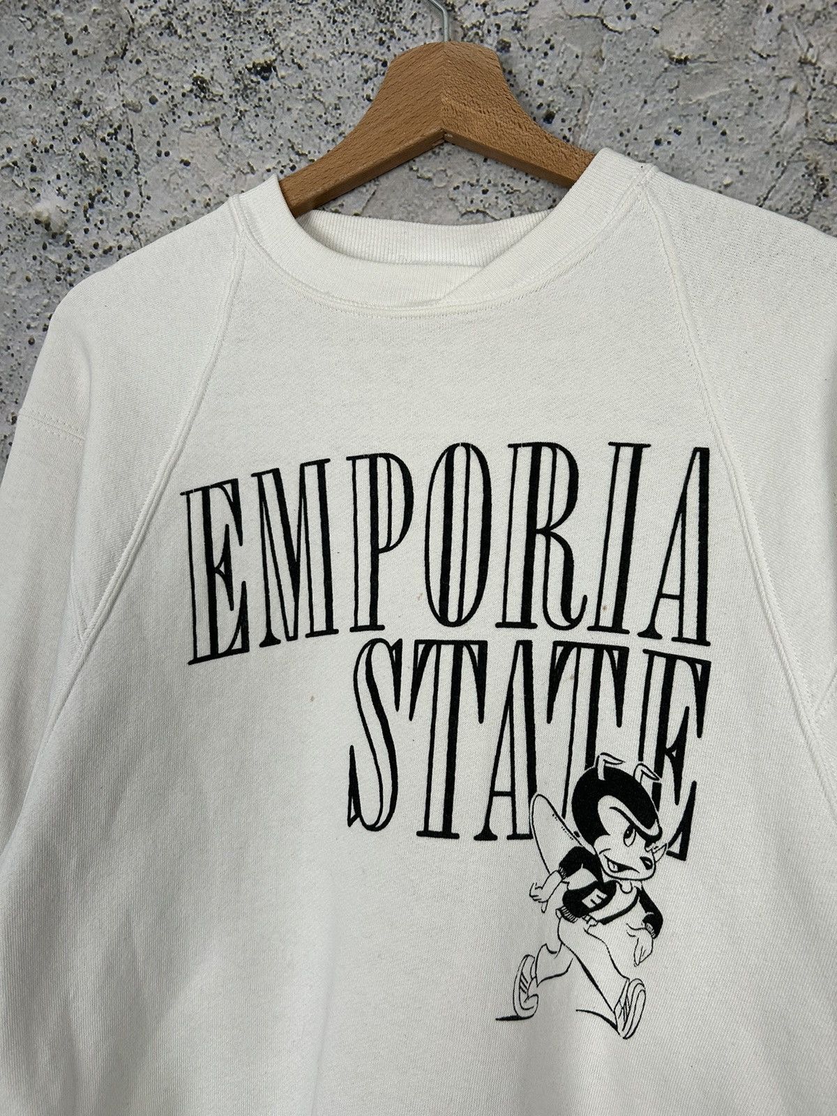 Vintage Vintage Emporia State University Crewneck 90s Boxy Sport Size US M / EU 48-50 / 2 - 3 Thumbnail
