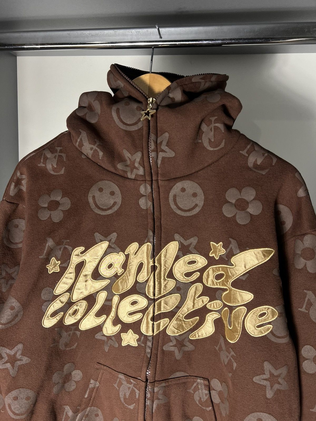 Named Collective VINTAGE NAMED COLLECTIVE FULL ZIP HOODIE BAPE STYLE Y2K SK8 Size US XS / EU 42 / 0 - 10 Thumbnail