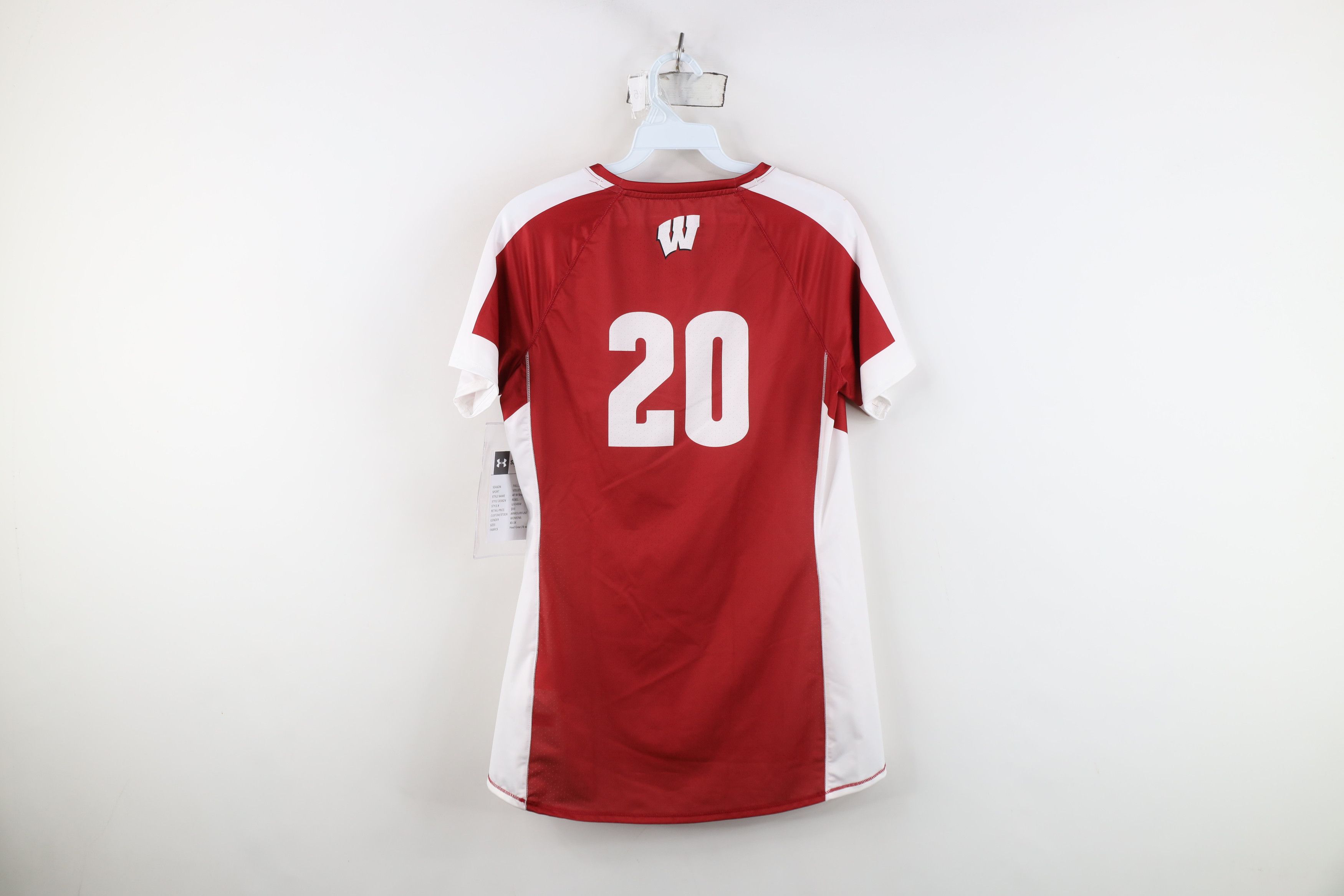 Under Armour New Sample Under Armour University of Wisconsin Jersey Size S / US 4 / IT 40 - 14 Thumbnail