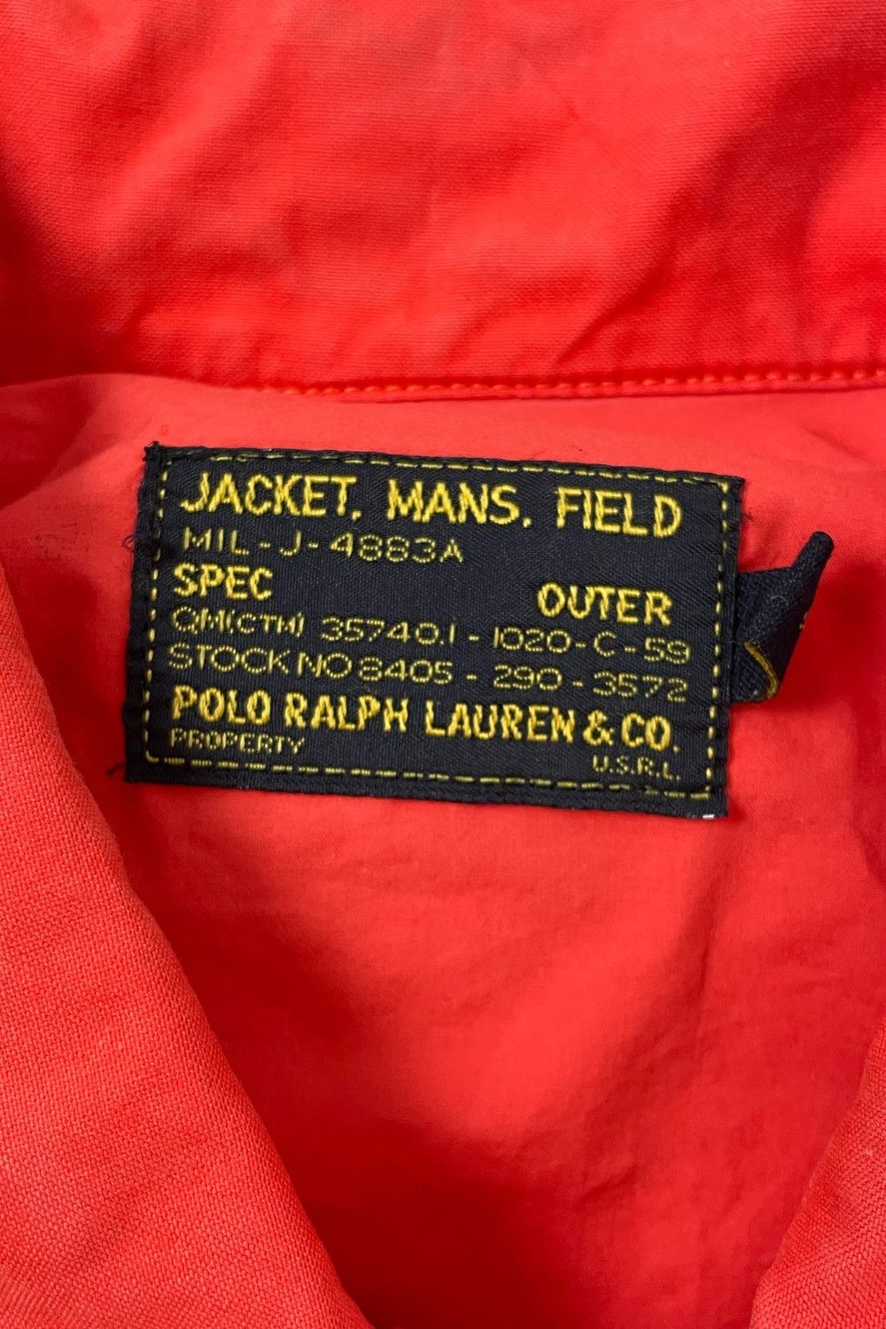 Polo Ralph Lauren POLO RALPH LAUREN U.S.R.L. FIELD JACKET “SAFETY RED” SZ L Size US L / EU 52-54 / 3 - 16 Thumbnail