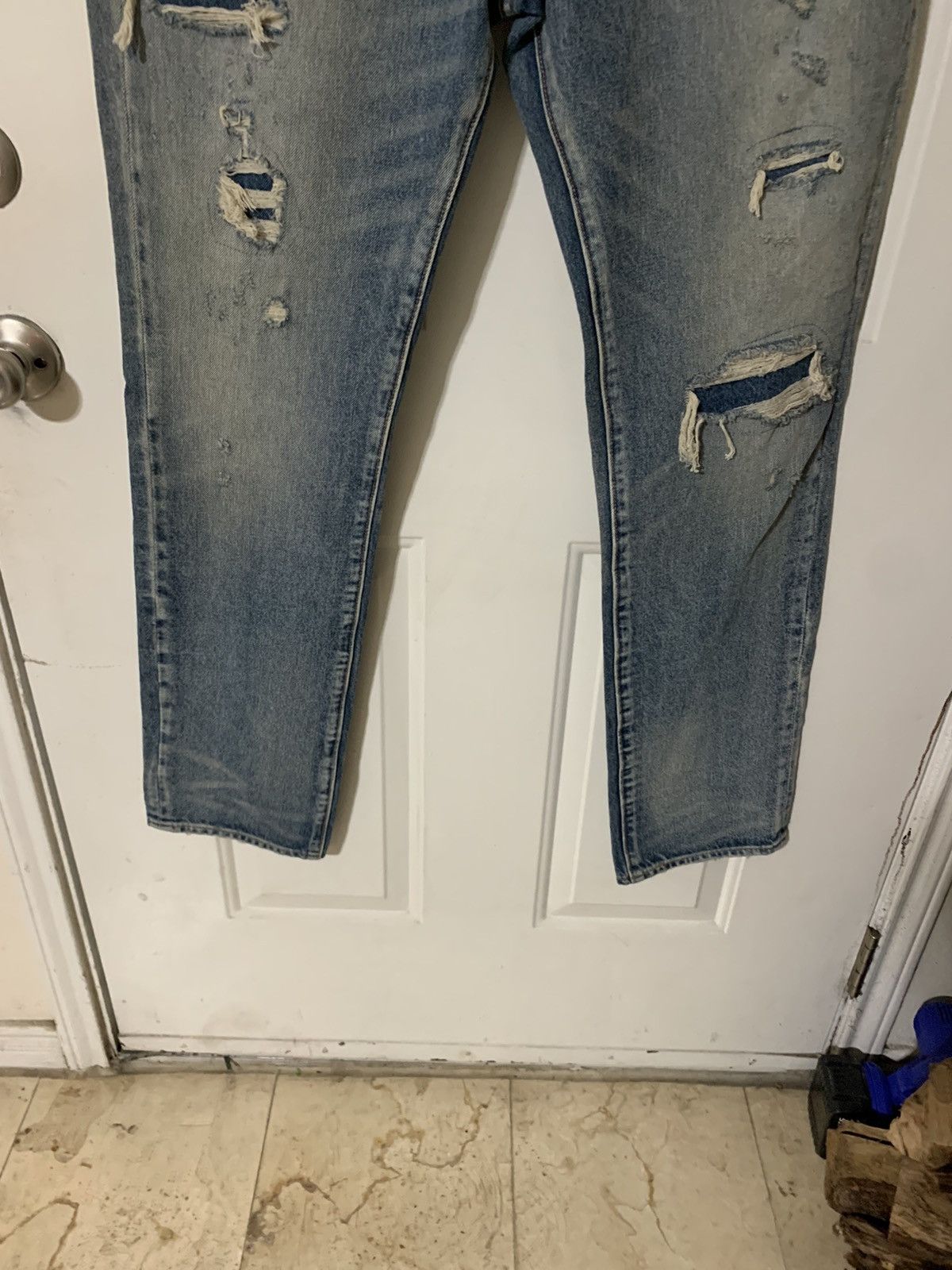 Levi's Warp Stretch straight leg jeans nwt 98.00 Size US 36 / EU 52 - 4 Thumbnail