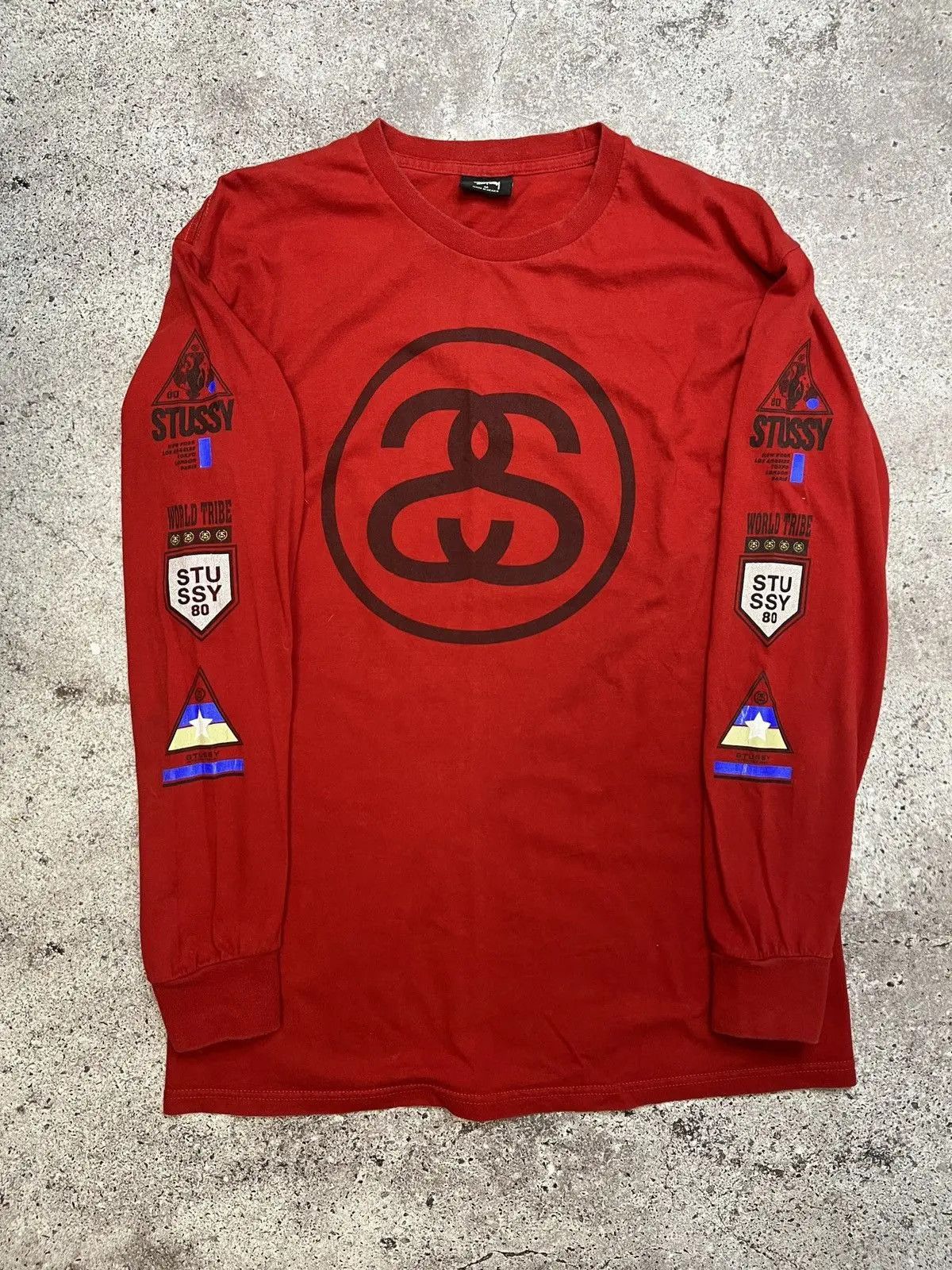 Stussy Stussy Vintage Big Logo Long Sleeve Size US M / EU 48-50 / 2 - 1 Thumbnail