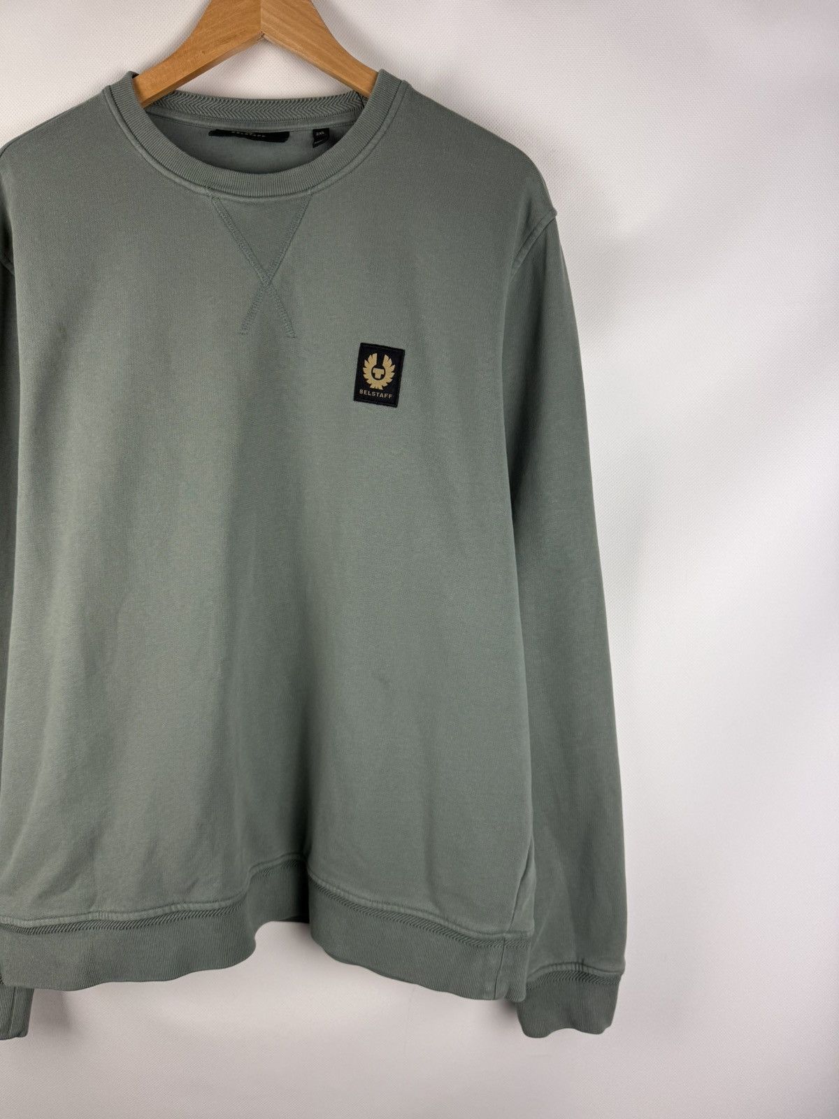 Belstaff Belstaff Men’s Crewneck Cotton Sweatshirt Pullover Size 2XL Size US XXL / EU 58 / 5 - 3 Thumbnail