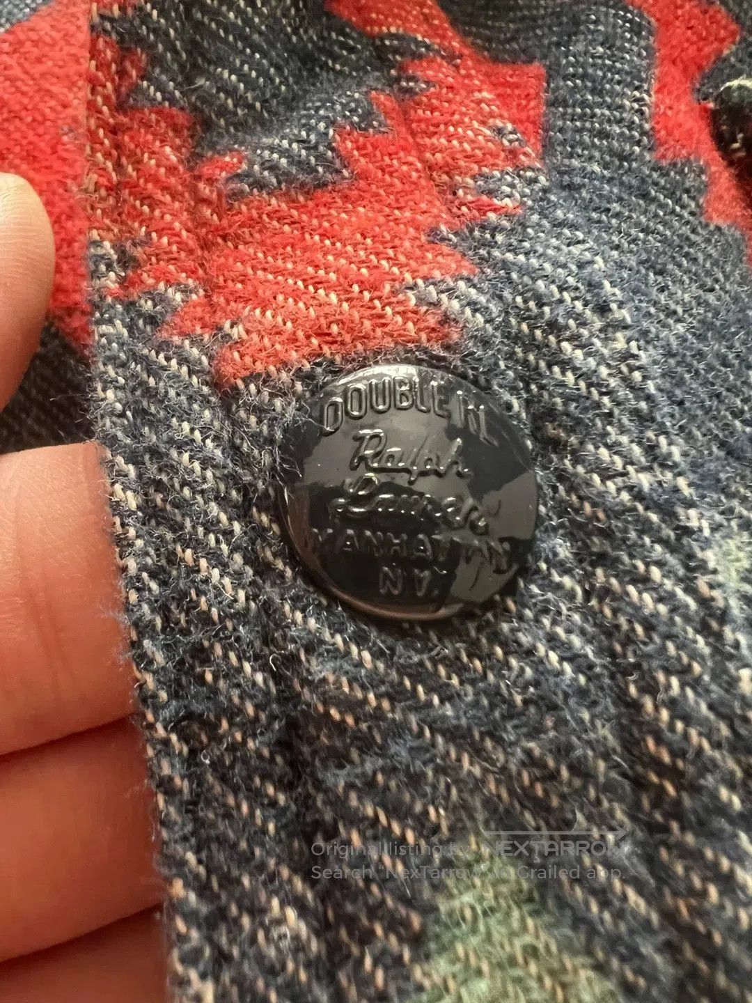 RRL Ralph Lauren RRL Southwest Pattern Flannel Shirt. Size US XS / EU 42 / 0 - 4 Thumbnail