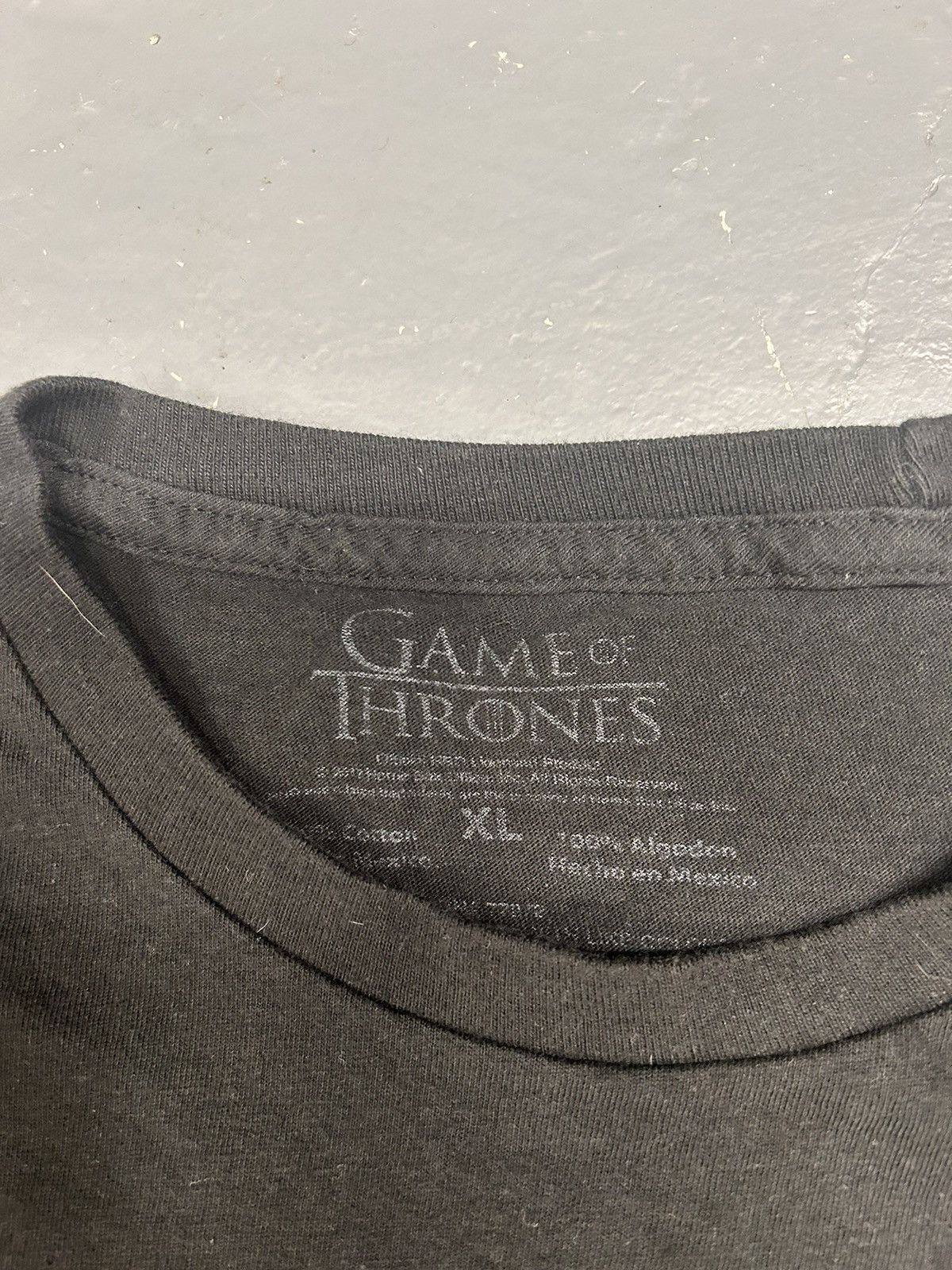 Other Crazy Vintage Y2K Game of Thrones Graphic Black Tee Shirt Size US XL / EU 56 / 4 - 3 Thumbnail