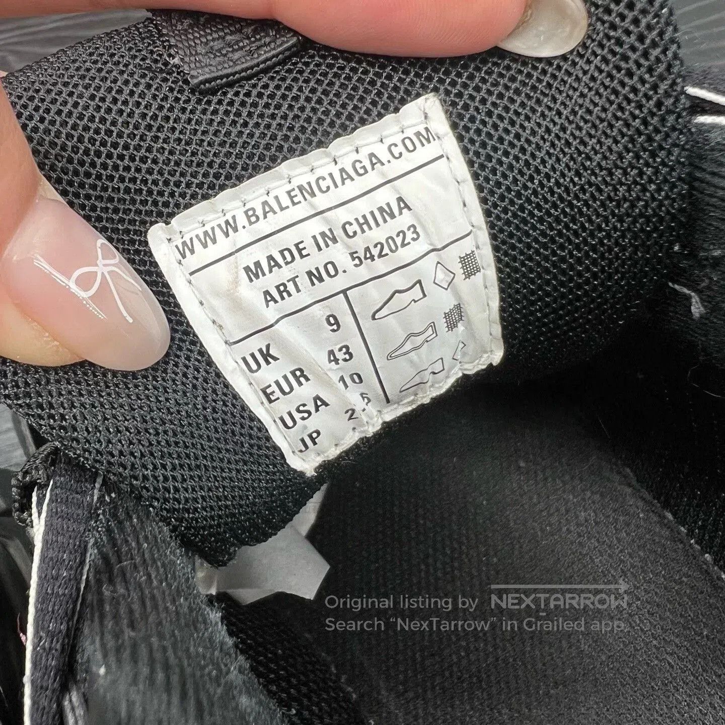Balenciaga Balenciaga Track Black. Size US 10 / EU 43 - 6 Thumbnail