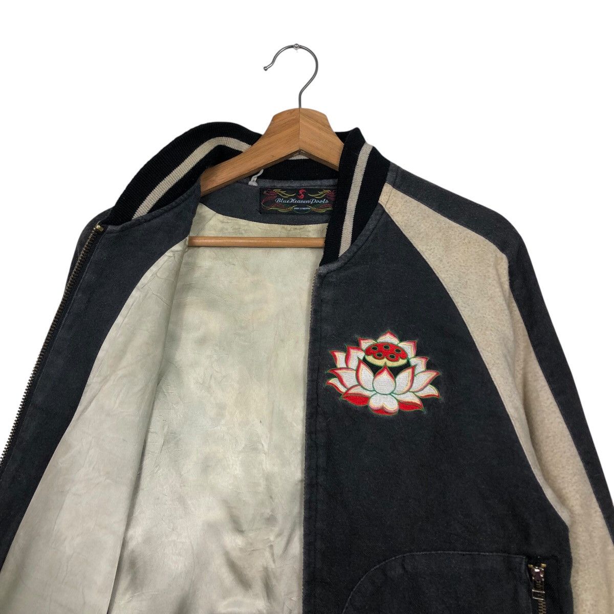 Japanese Brand 📌Vintage Bomber Jacket Sukajan Japan Tibet Secret Doctrine Size US M / EU 48-50 / 2 - 13 Thumbnail