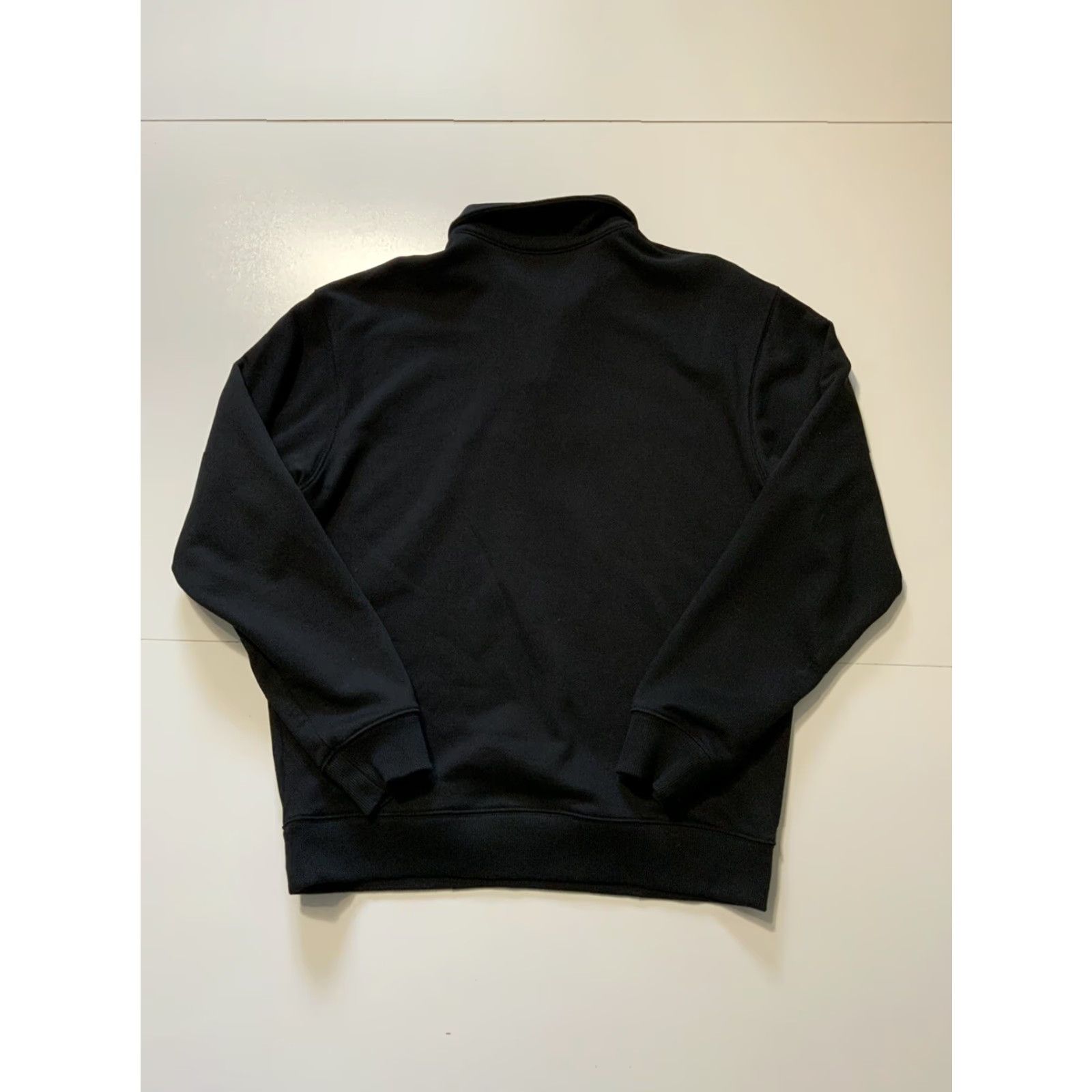 Vintage VINTAGE SPAO Metanoia Exclusive French Terry Fleece Black Rugby Pullover Sweatshirt Sz.M Mens Size US M / EU 48-50 / 2 - 2 Thumbnail