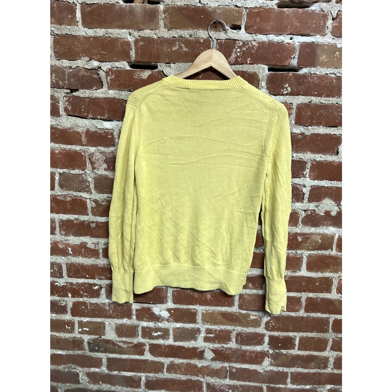 Everlane Everlane Yellow Knitted Pullover Sweater Women Size M Size M / US 6-8 / IT 42-44 - 2 Thumbnail