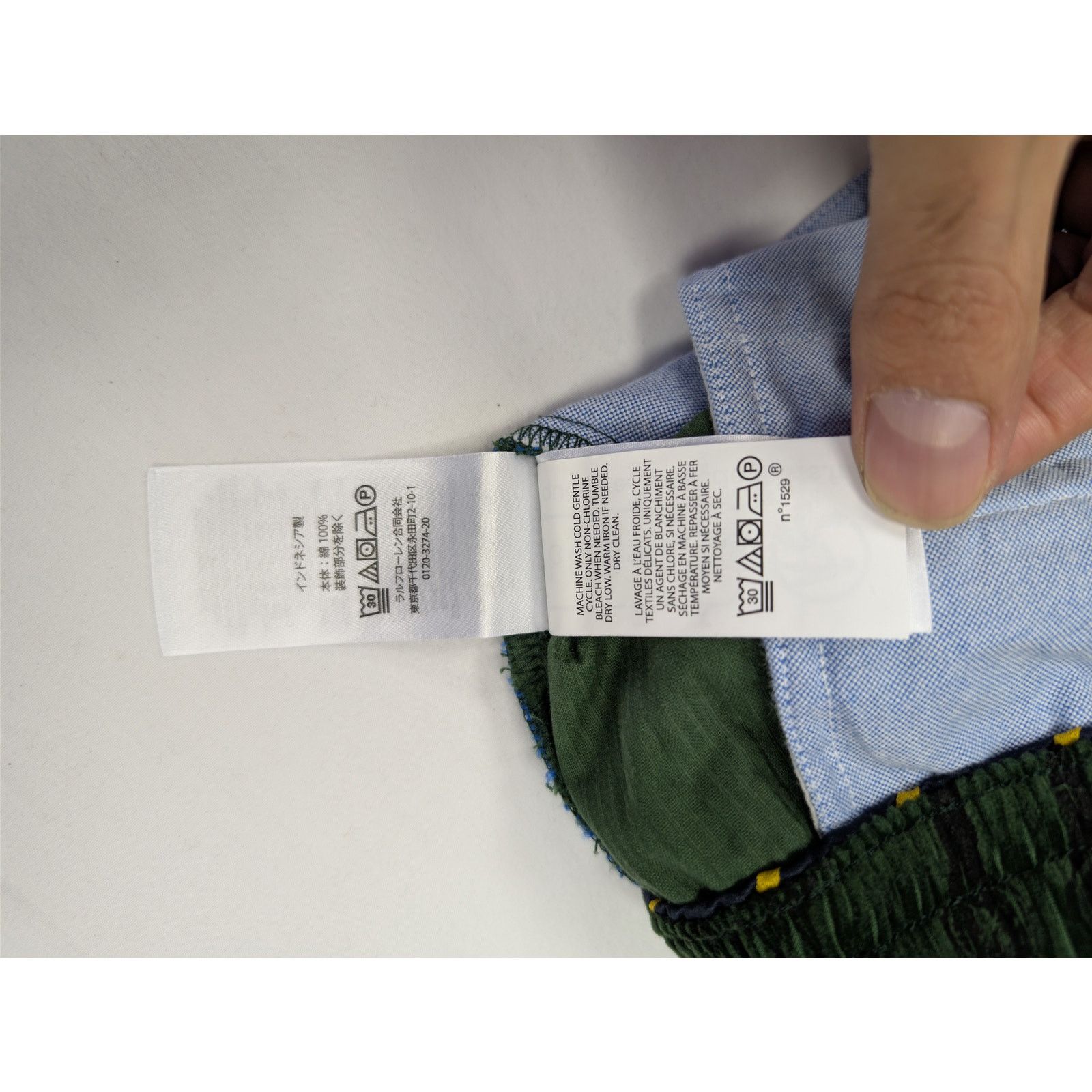 Polo Ralph Lauren o1rshd1 CC20 Velvet Shorts in Green Size US 32 / EU 48 - 19 Thumbnail