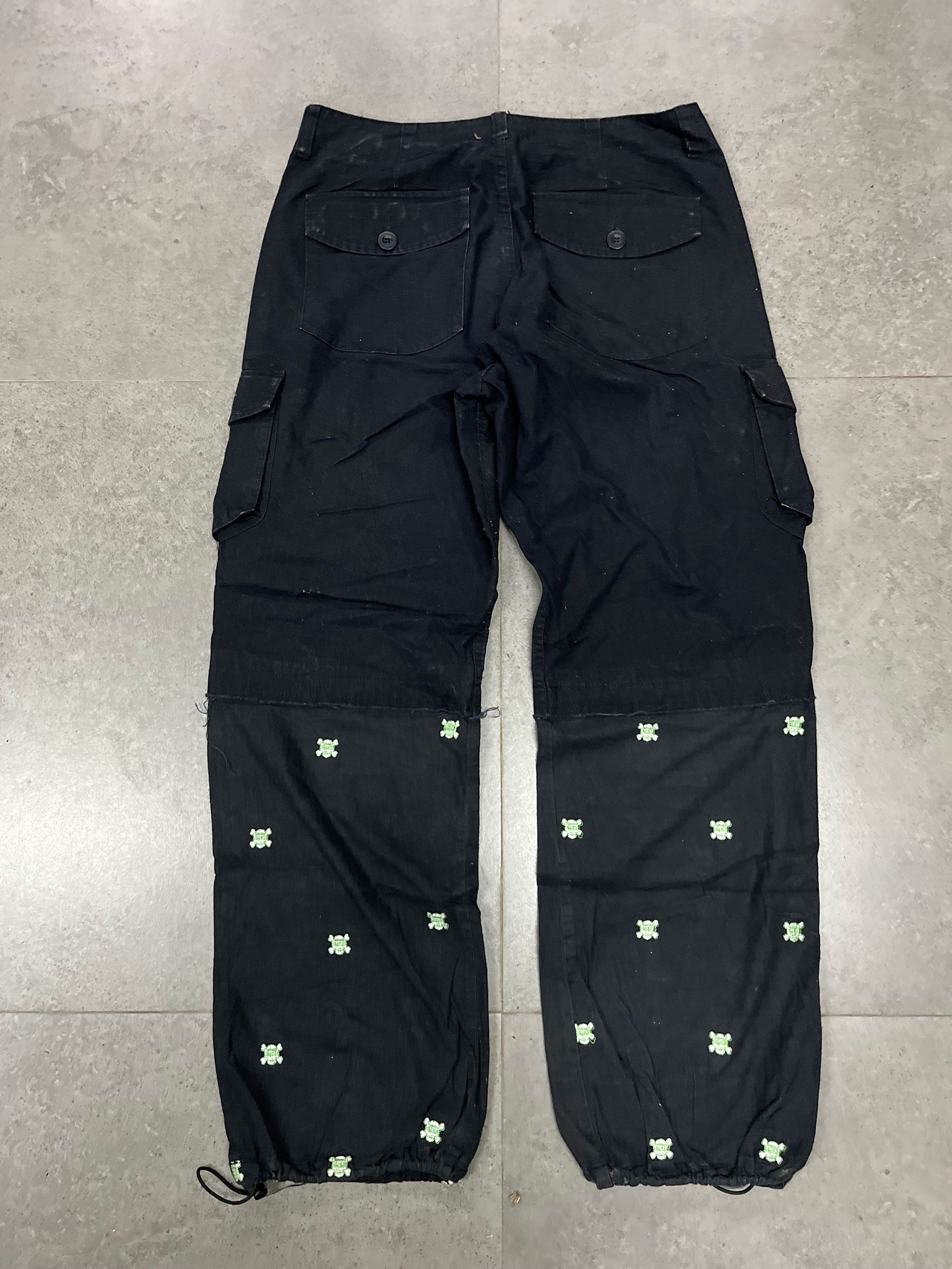 Designer × Japanese Brand Doarat Japan Cargo Side Pocket Multipocket Trousers Size US 36 / EU 52 - 4 Thumbnail