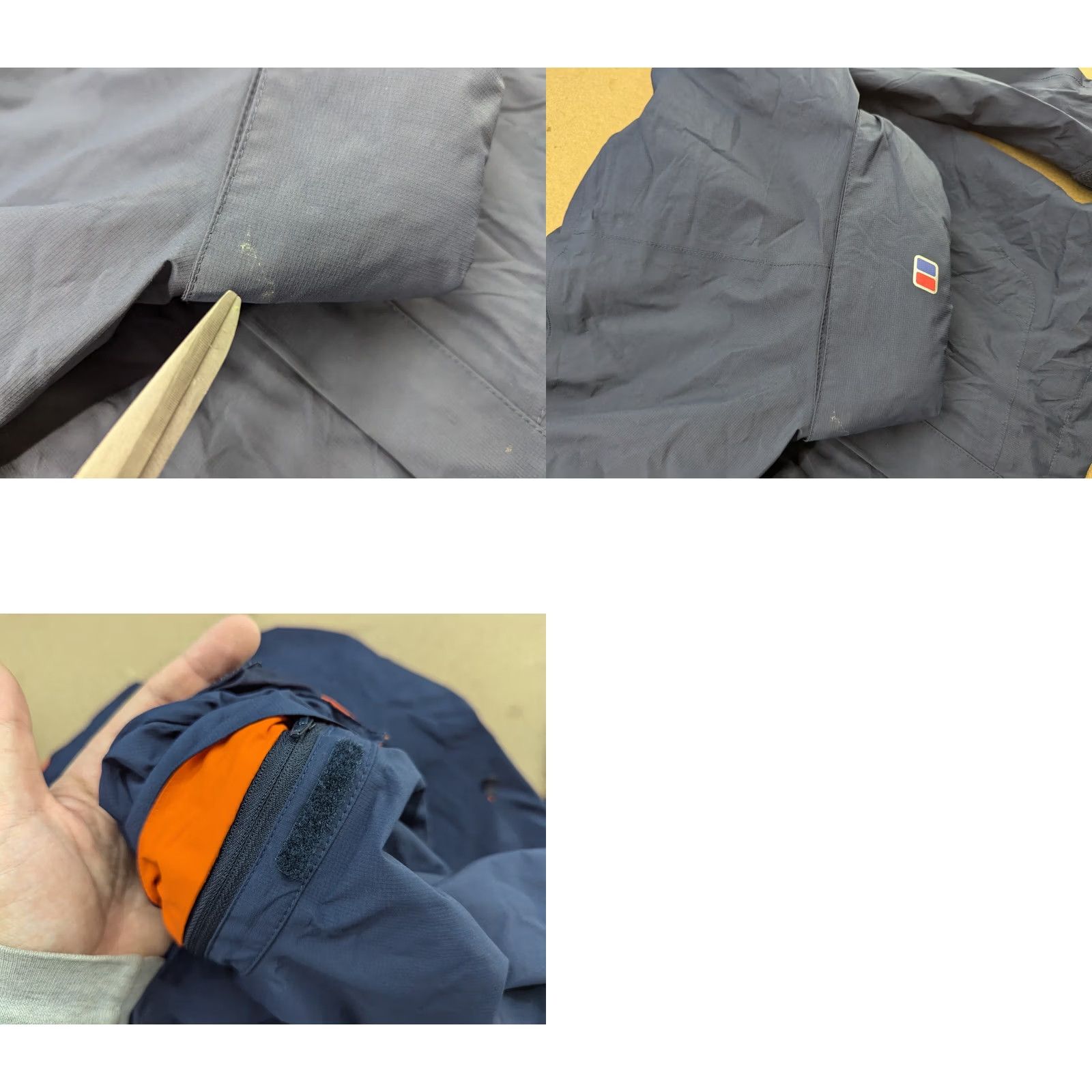Berghaus Berghaus Mens Gore-Tex Jacket Outdoor Hiking Black Hooded Waterproof 3-in-1 Jacket M Mens Hooded Water Resistant Full Zip Pockets Wind-Resistant 90s? Size US M / EU 48-50 / 2 - 9 Thumbnail