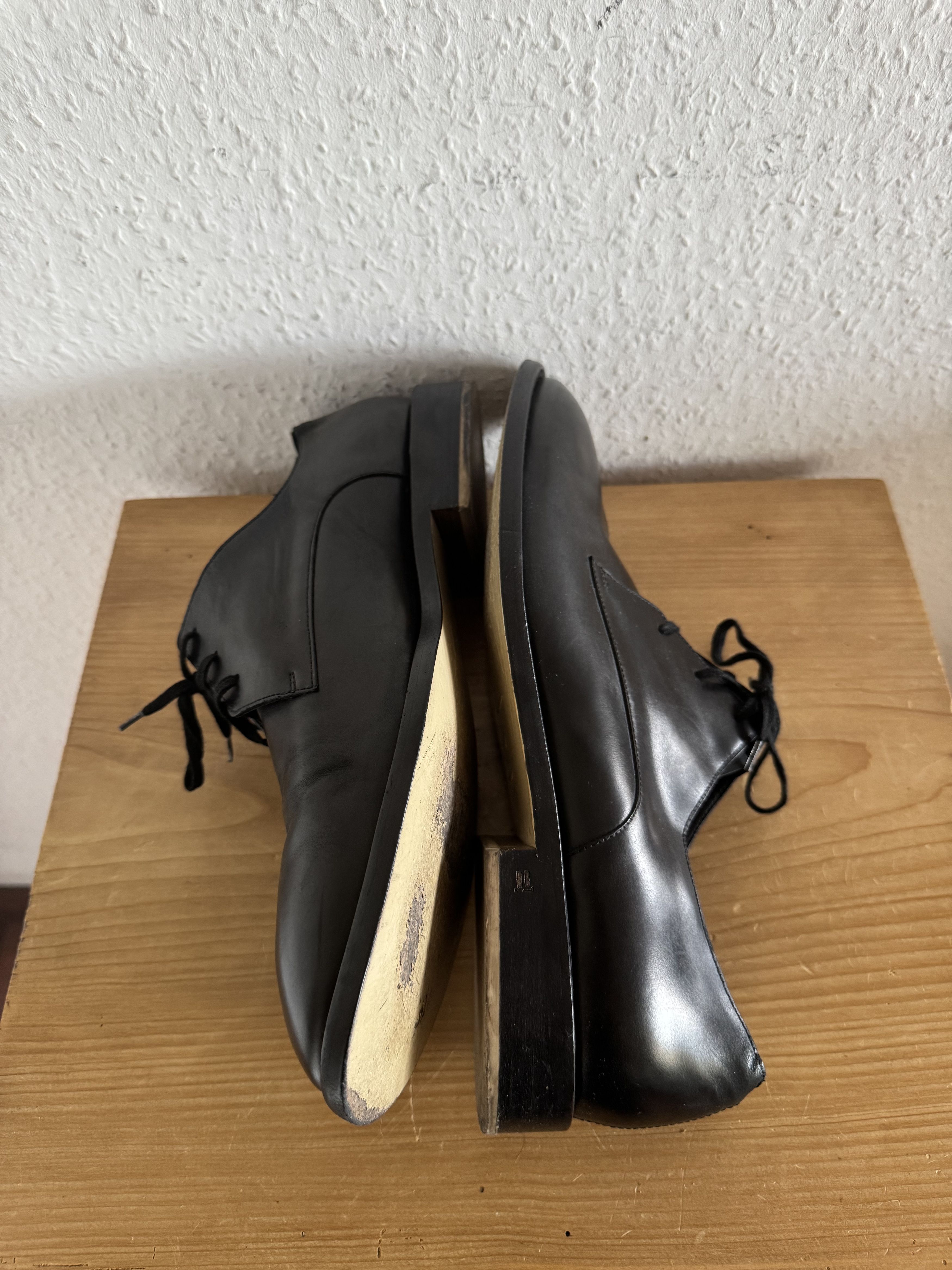 Balenciaga Leather Derby Shoes Size US 13 / EU 46 - 7 Thumbnail