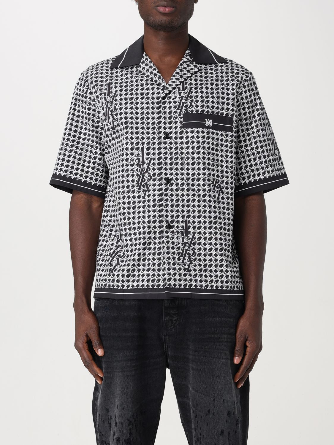 image of Amiri Shirt Men Black (Size Medium)