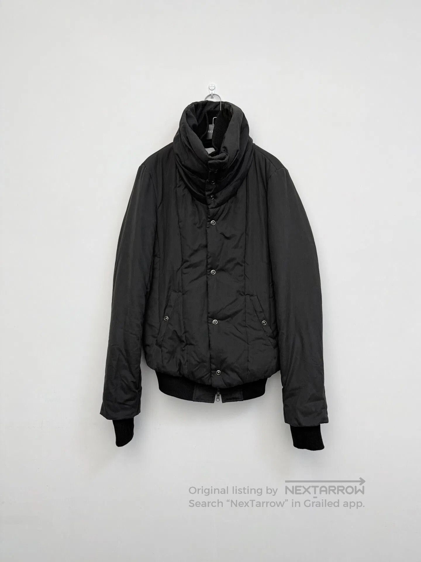 BUFFALO BOBS Black Utility Style Padded Jacket. Size US M / EU 48-50 / 2 - 3 Thumbnail