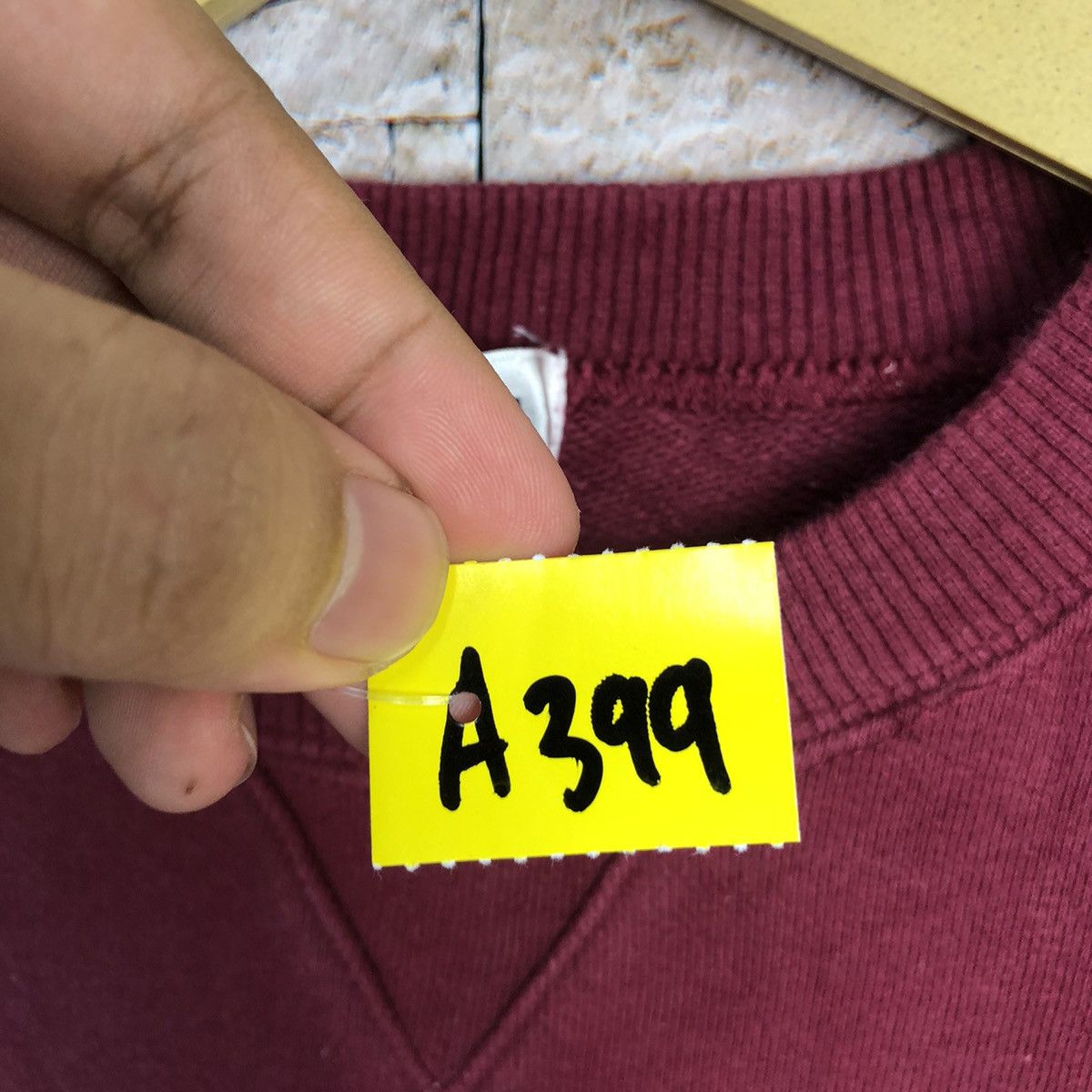 Ellesse Elle Sport Club Maroon Sweatshirt #A399 Size US M / EU 48-50 / 2 - 11 Thumbnail