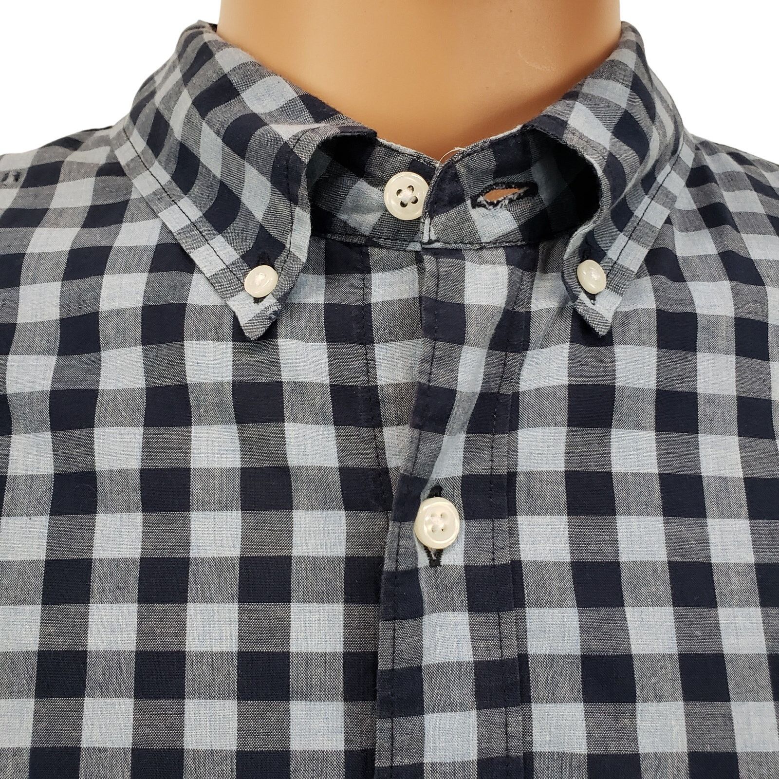 J.Crew J. Crew Shirt Classic Fit XL Gingham Check Button down L/S Size US XL / EU 56 / 4 - 3 Thumbnail