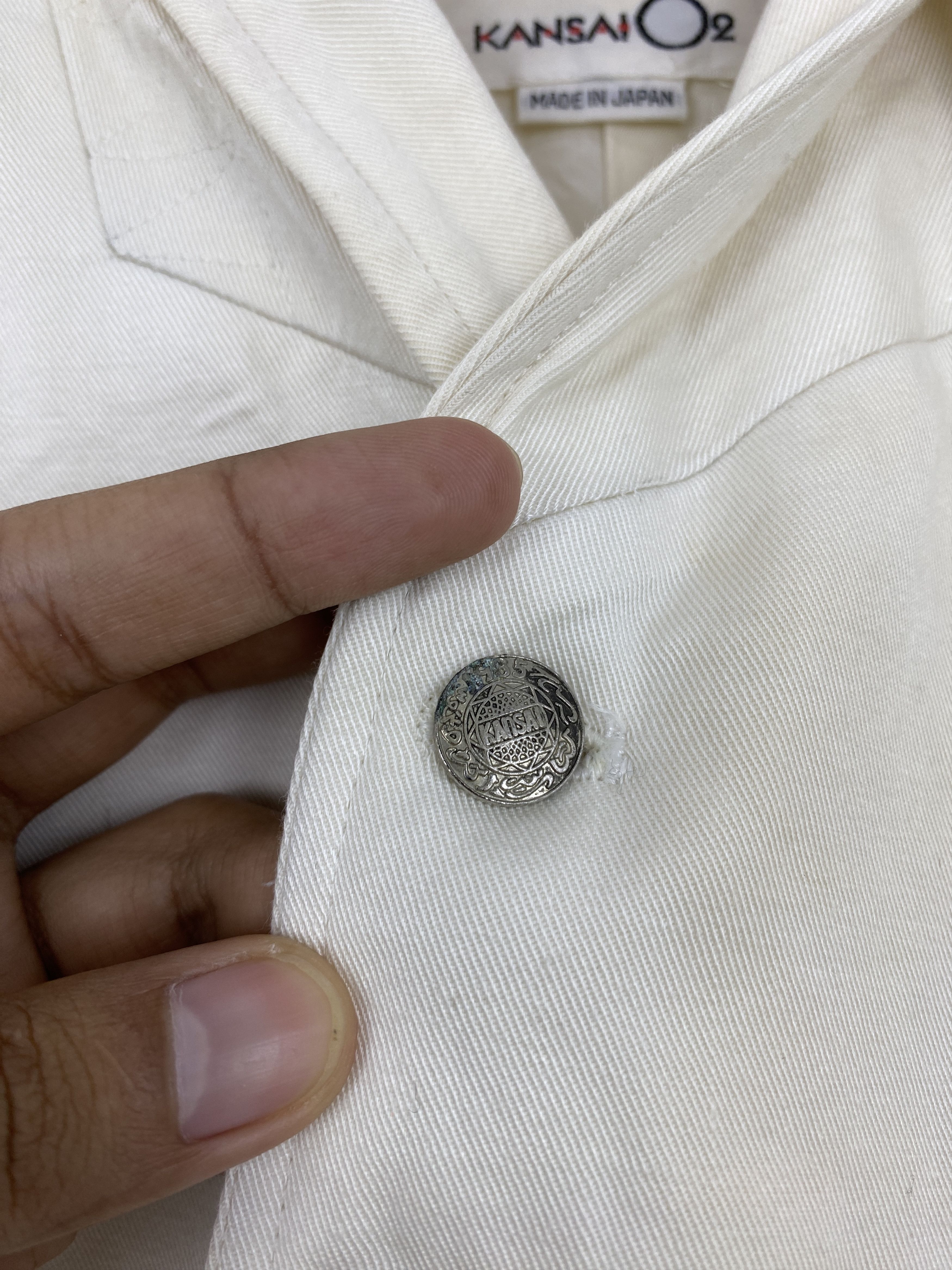 Japanese Brand Vintage Kansai O2 Button Up Jacket JA0135 Size US S / EU 44-46 / 1 - 12 Thumbnail