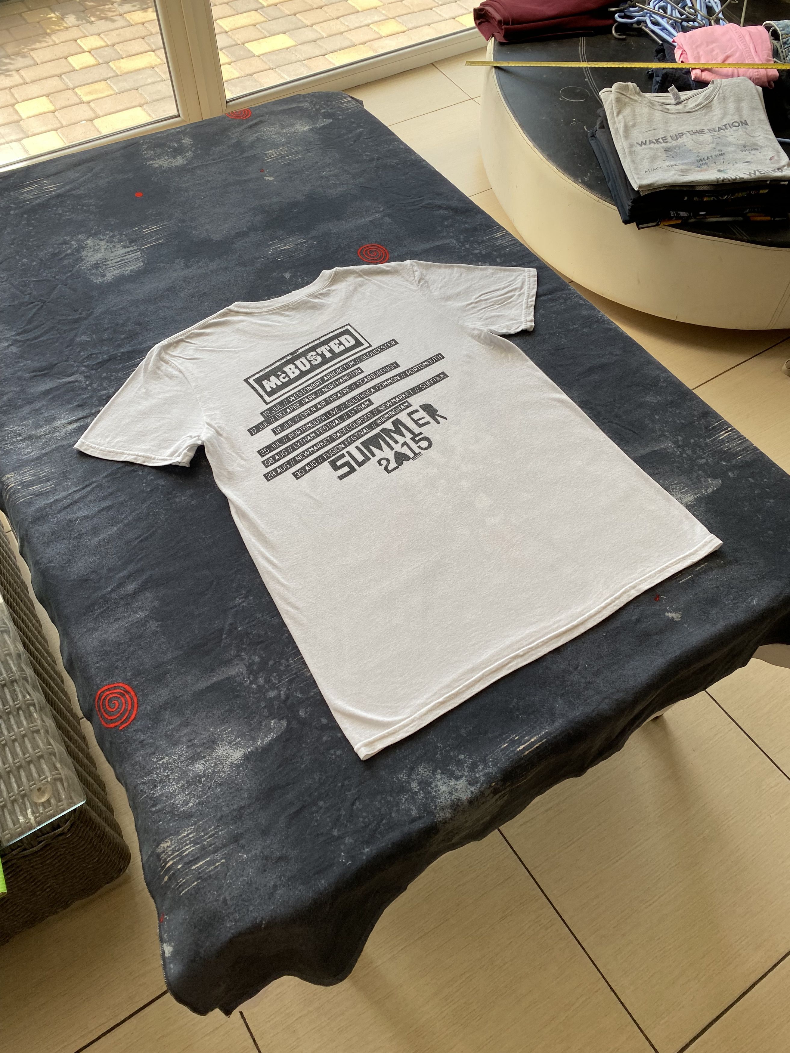 Band Tees Vintage 2015 McBusted Hot Summer Tour T-shirt Size US S / EU 44-46 / 1 - 16 Thumbnail