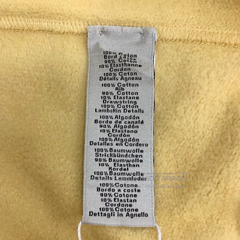 Hermes Hermes Yellow geometric pattern leather embroidery cotton Size US XL / EU 56 / 4 - 6 Thumbnail