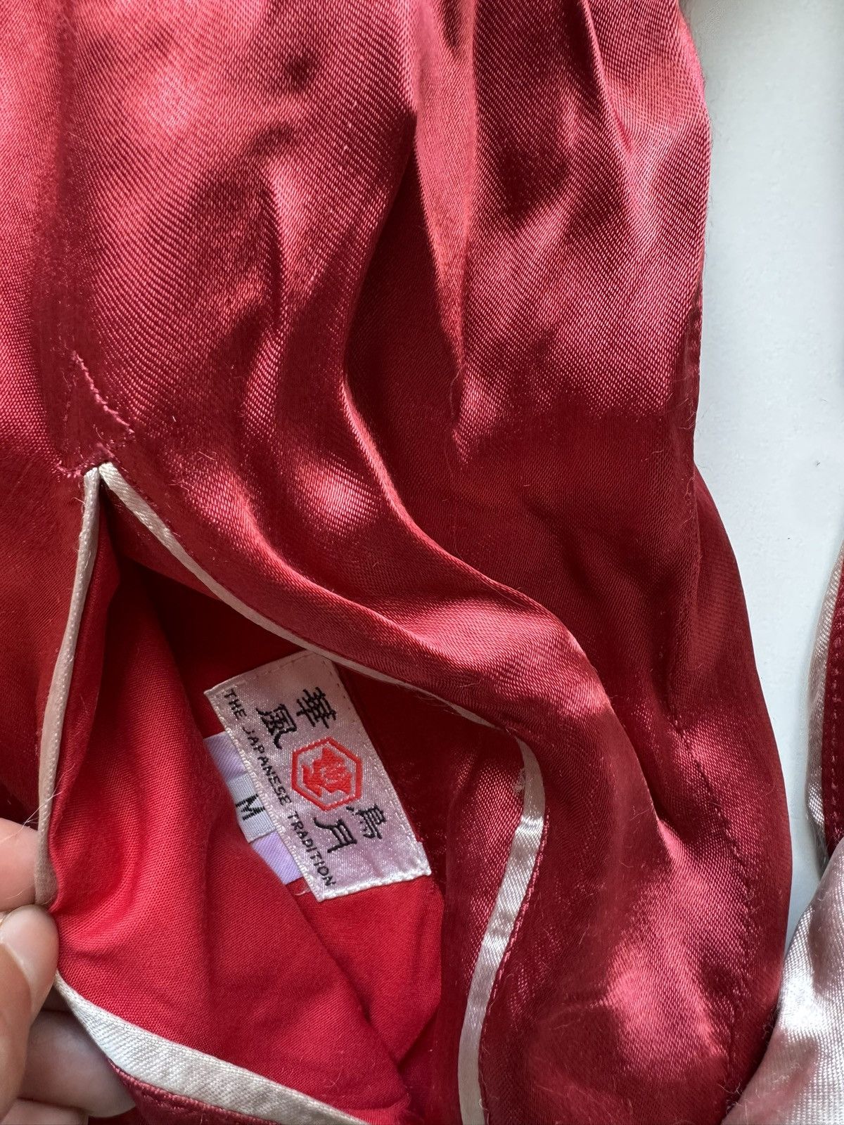 Other Japanese Red Oiran Geisha Koi Fish Souvenir Sukajan Jacket M Size US M / EU 48-50 / 2 - 11 Thumbnail