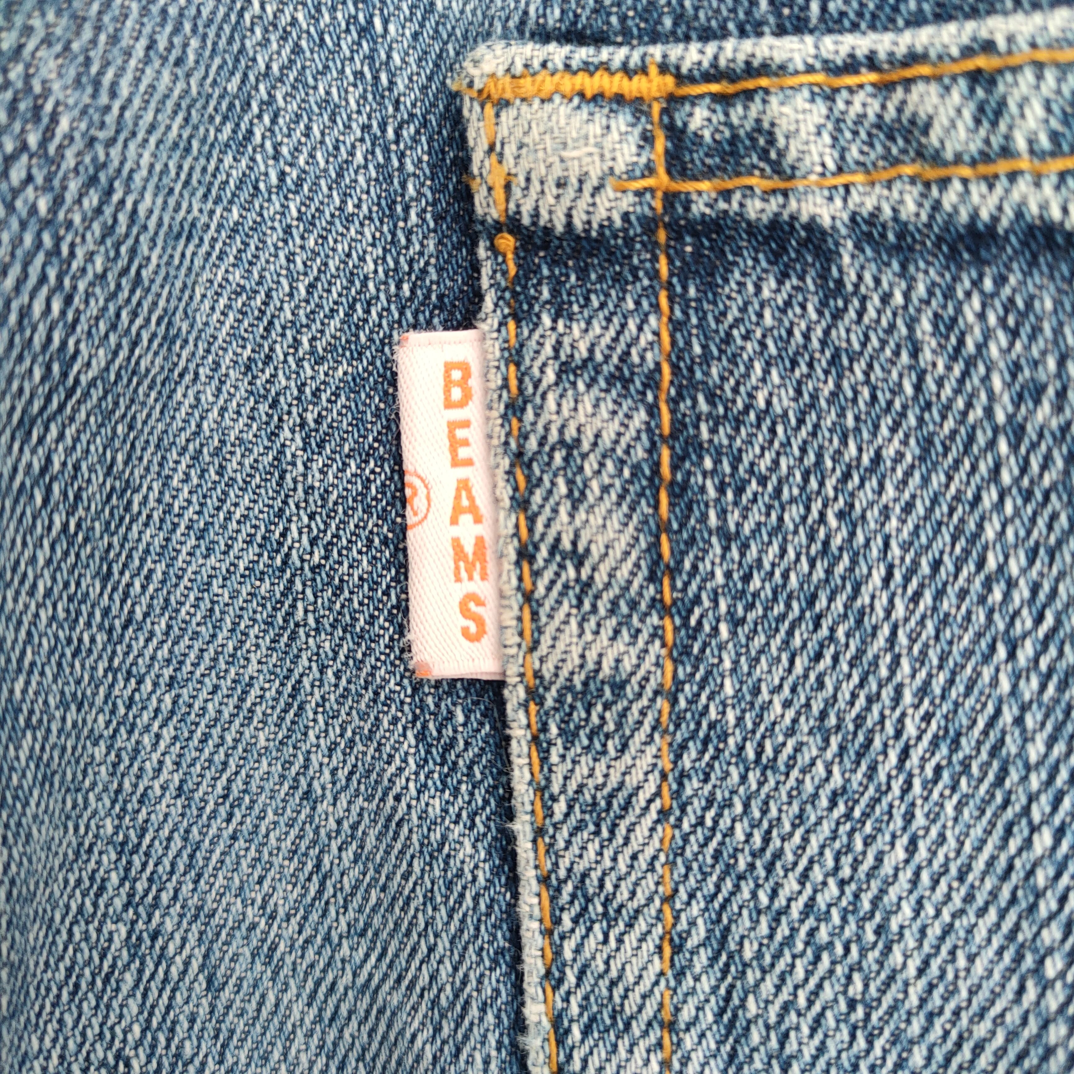 Beams Japan × Jean × Vintage VINTAGE BEAMS FADED JEANS DENIM PANTS Size US 33 - 14 Thumbnail