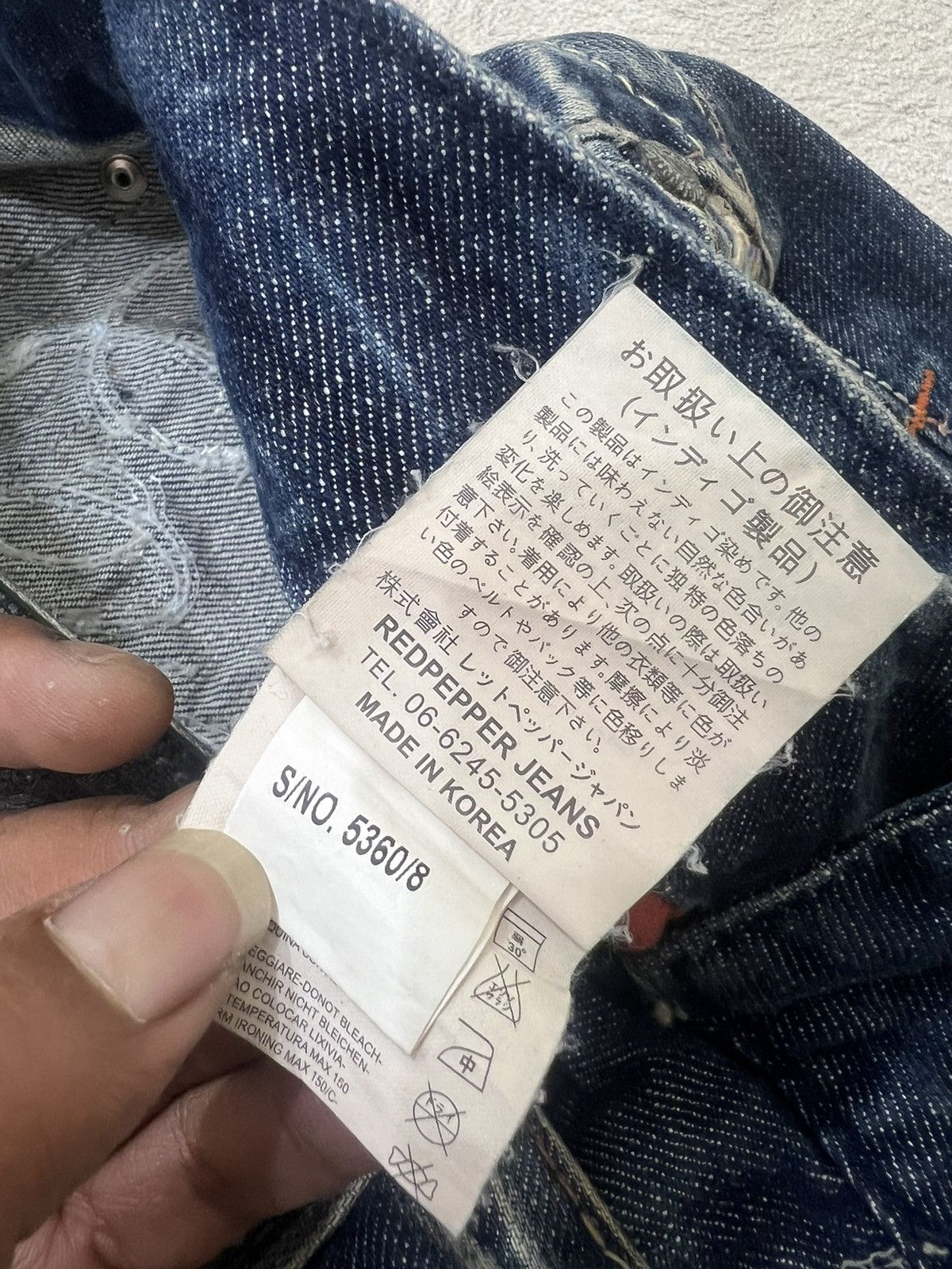 If Six Was Nine 2000s Red Pepper Studded Embroidery Flare Wash Jeans y2k Lgb Size US 28 / EU 44 - 8 Thumbnail