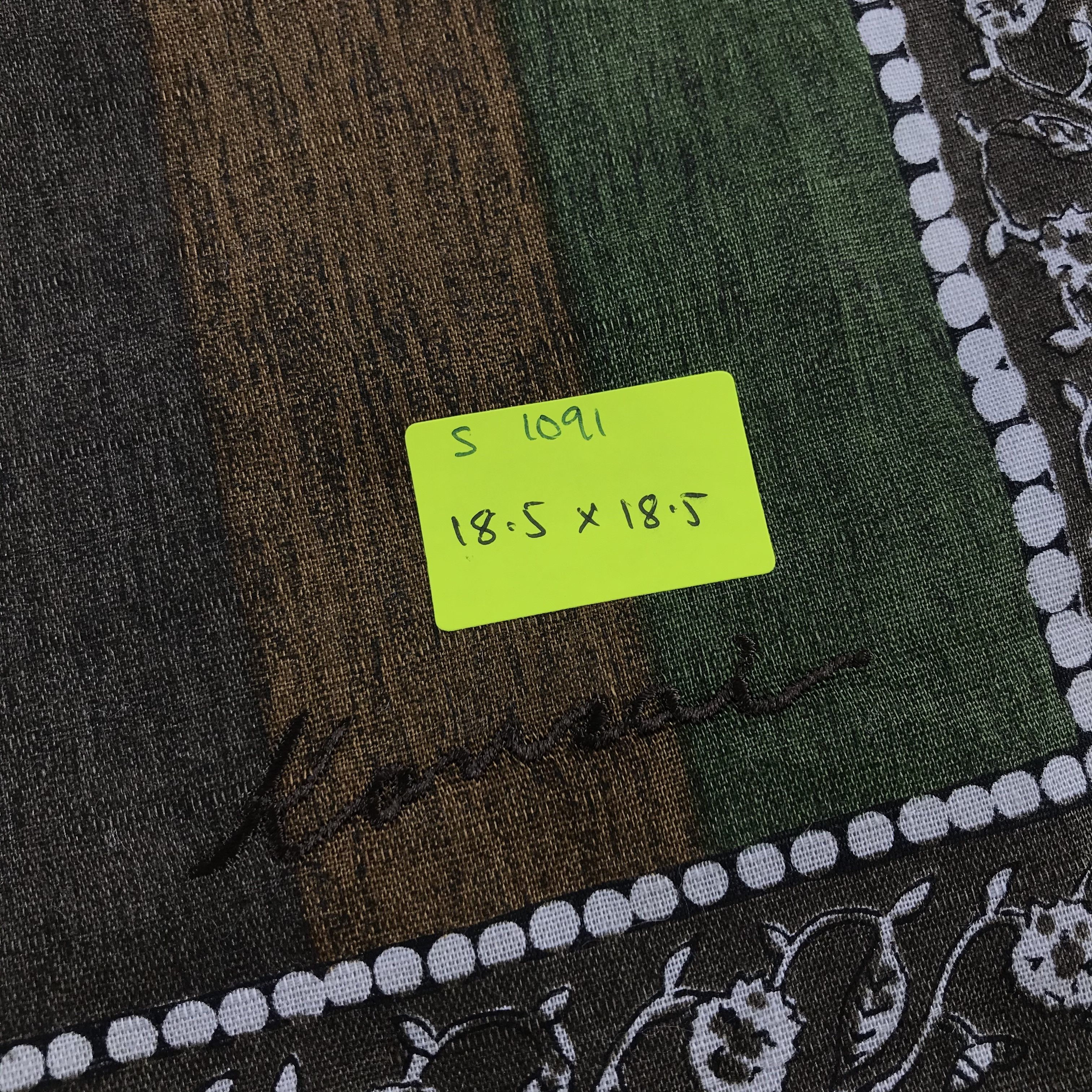 Kansai Yamamoto × Vintage Kansai Yamamoto Bandana / Handkerchief / Neckerchief - S1091 Size ONE SIZE - 5 Thumbnail