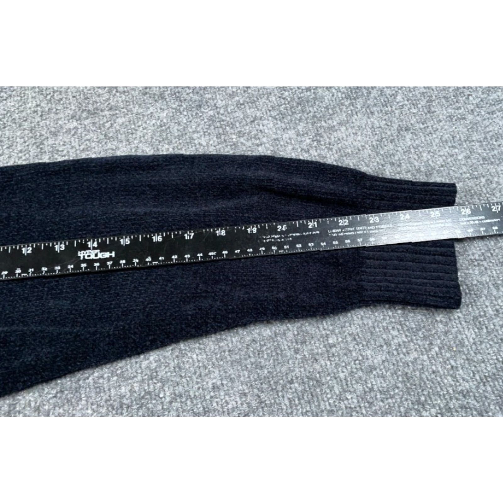 Vintage VINTAGE Falls Creek Sweater Adult XL Black Geometric Crew Neck Pullover Knit Heavyweight 90s Retro Dad Mens Size US XL / EU 56 / 4 - 6 Thumbnail