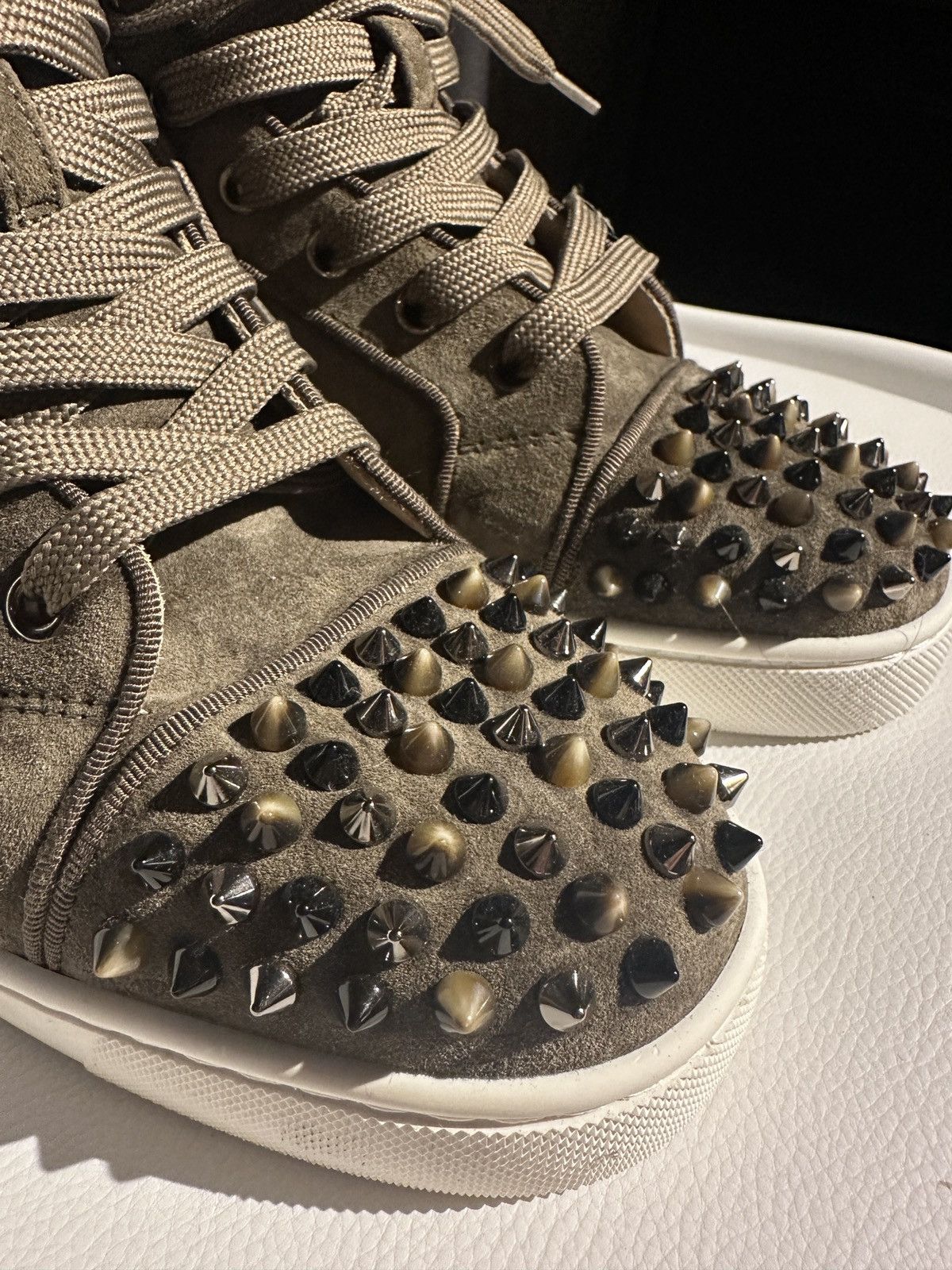 Christian Louboutin Louboutin Louis flat spikes Size US 7 / EU 40 - 9 Thumbnail