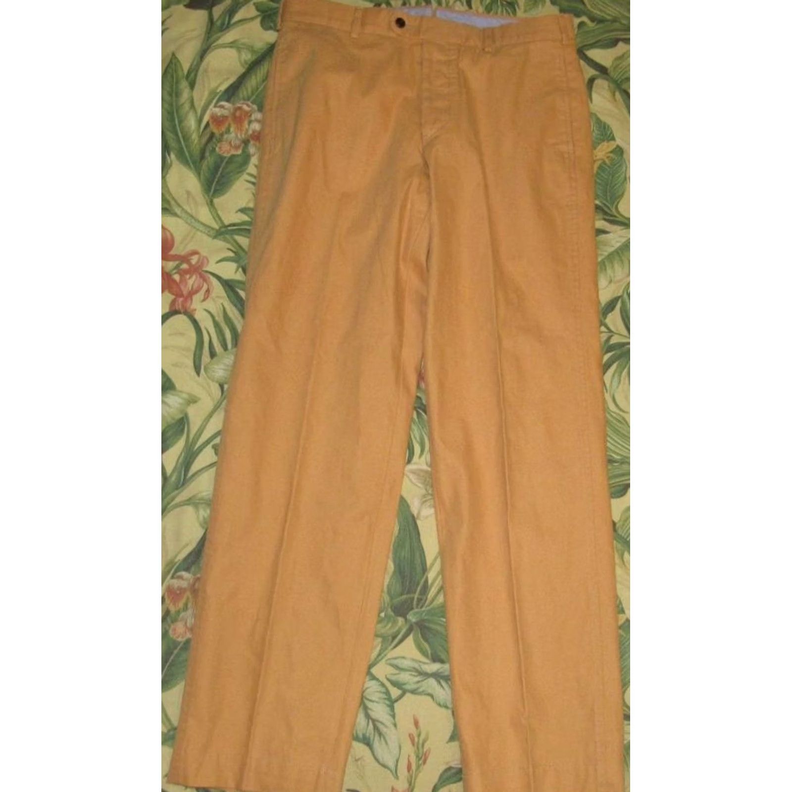 Sid Mashburn Sid Mashburn Chino Pants Brown Button Fly 32 x 31 Mens Size US 32 / EU 48 - 3 Thumbnail