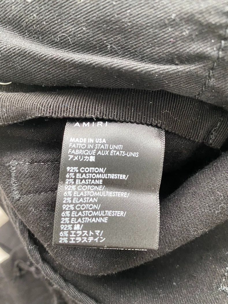Amiri Amiri Black Diamond Patchwork MX1 Jean Size US 30 / EU 46 - 4 Thumbnail
