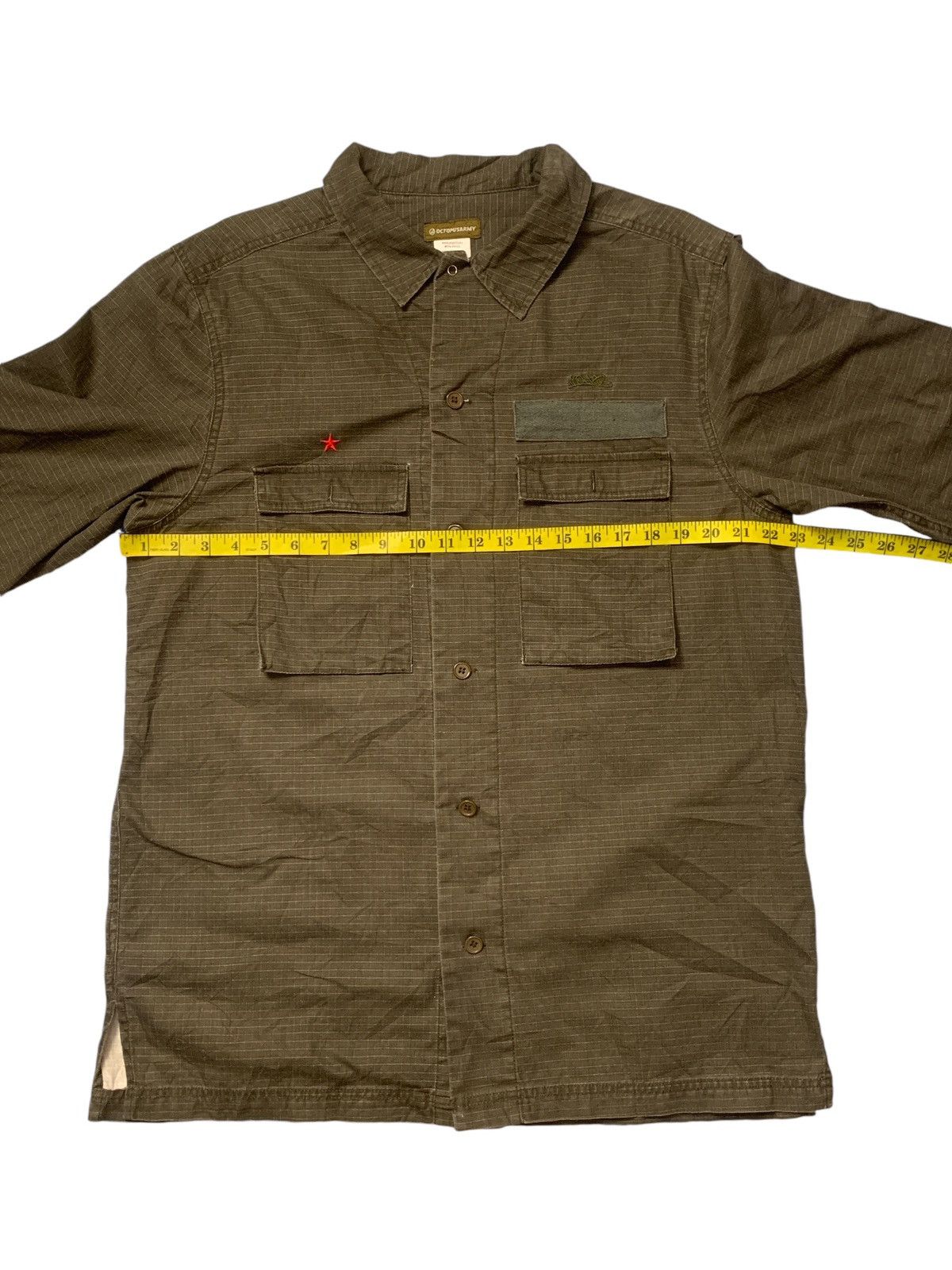Japanese Brand Rare Design Octopusarmy Military Jackets Size XL / US 12-14 / IT 48-50 - 9 Thumbnail