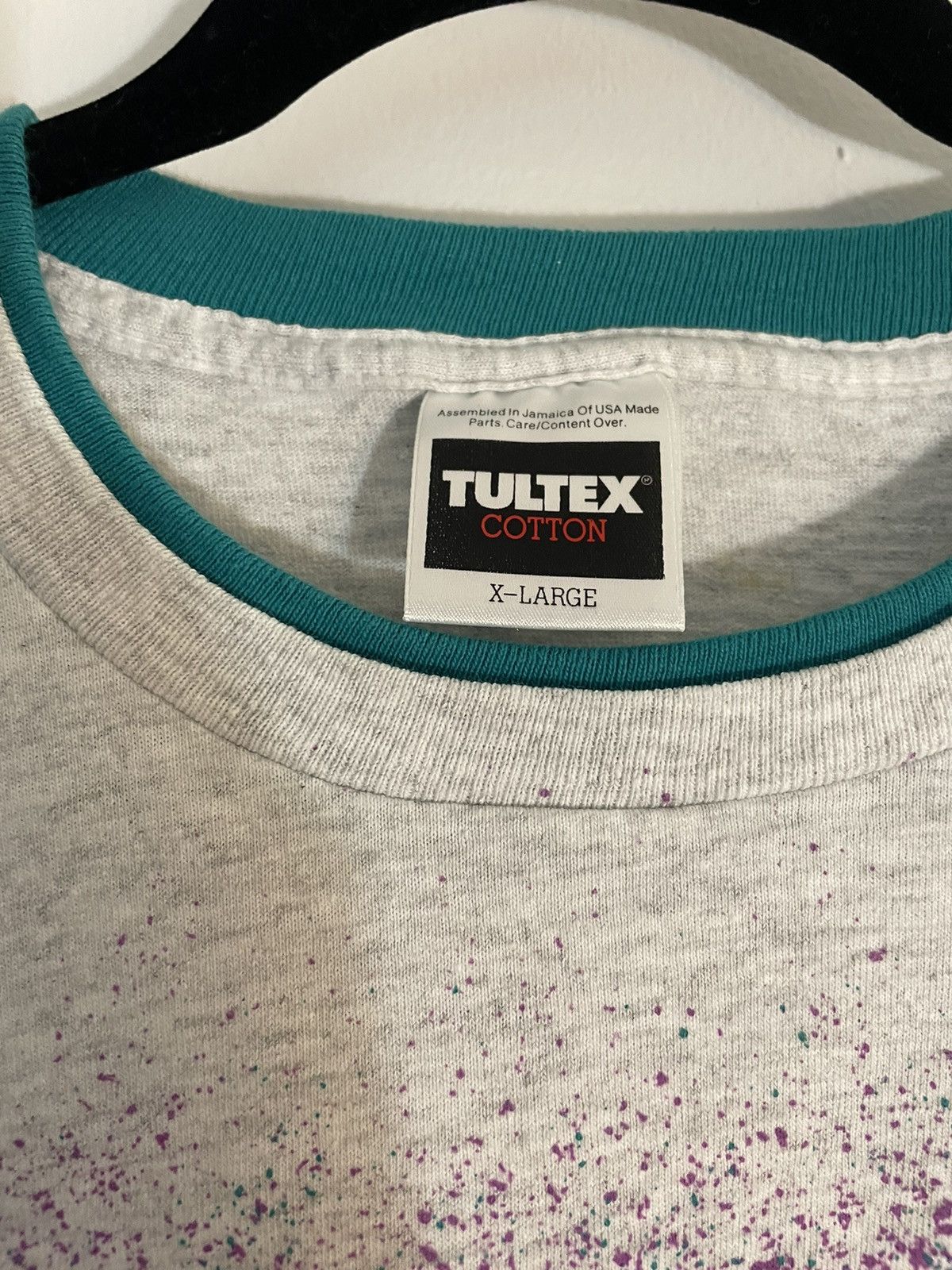 Vintage Wolf Two Tone Tee Size US XL / EU 56 / 4 - 5 Thumbnail