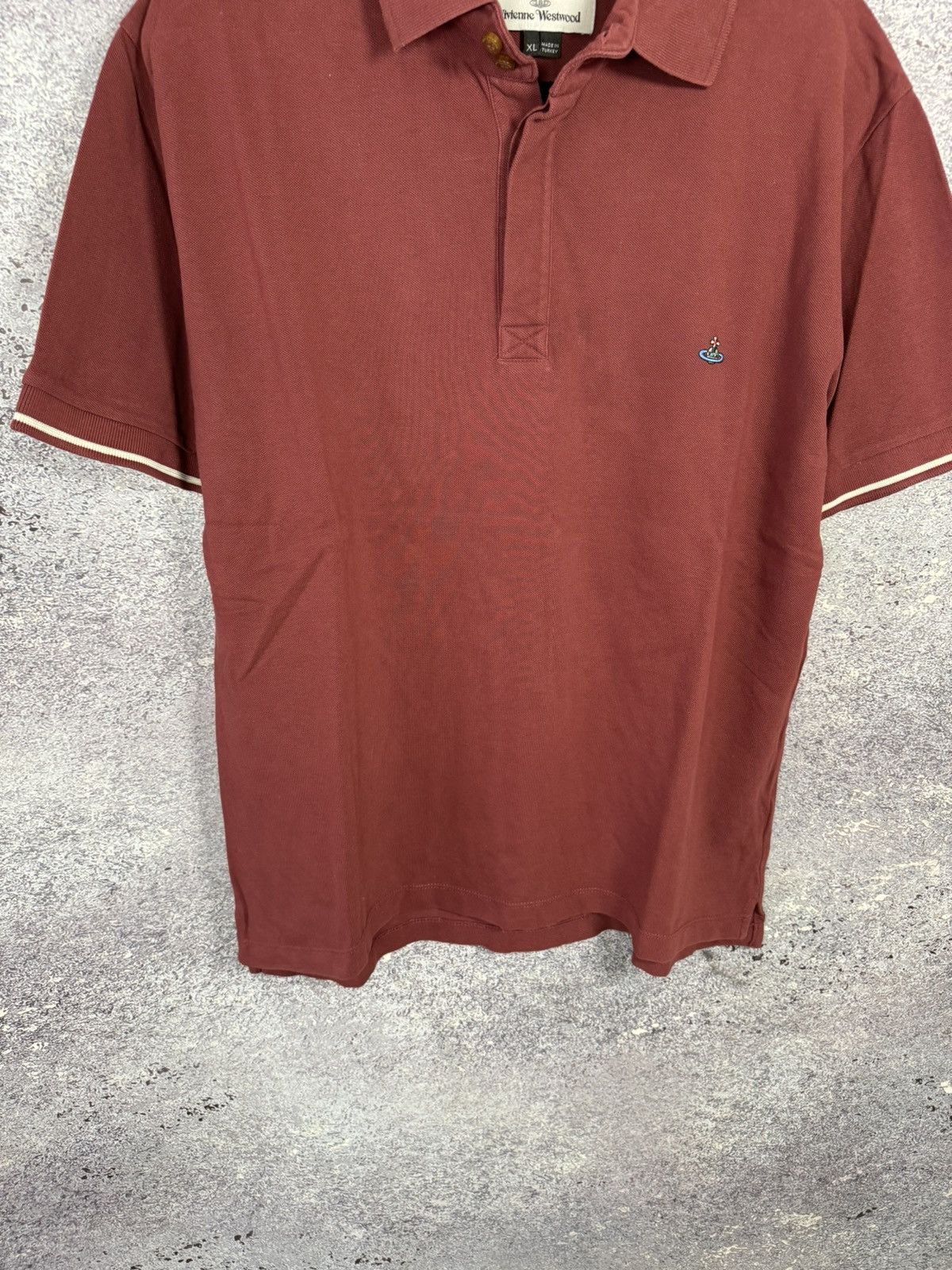 Vintage × Vivienne Westwood Vivienne Westwood Orbital 2 Krall Men’s Blue Embroidered Tee Size US XL / EU 56 / 4 - 4 Thumbnail