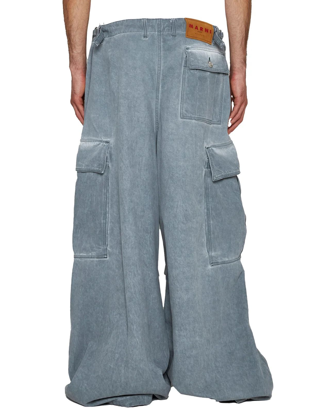 Marni o1srvl11e0724 Denim Trousers in Dark Ash Size US 36 / EU 52 - 5 Thumbnail