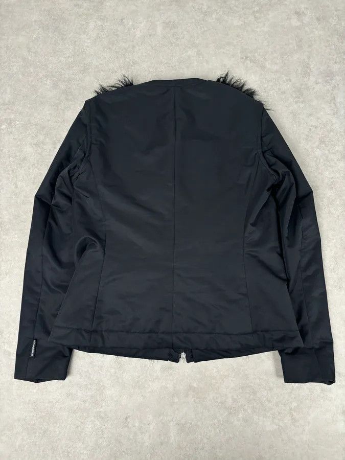Gianfranco Ferre 2000s Gianfranco Ferre Black Nylon Detachable Sleeves Jacket Size M / US 6-8 / IT 42-44 - 5 Thumbnail