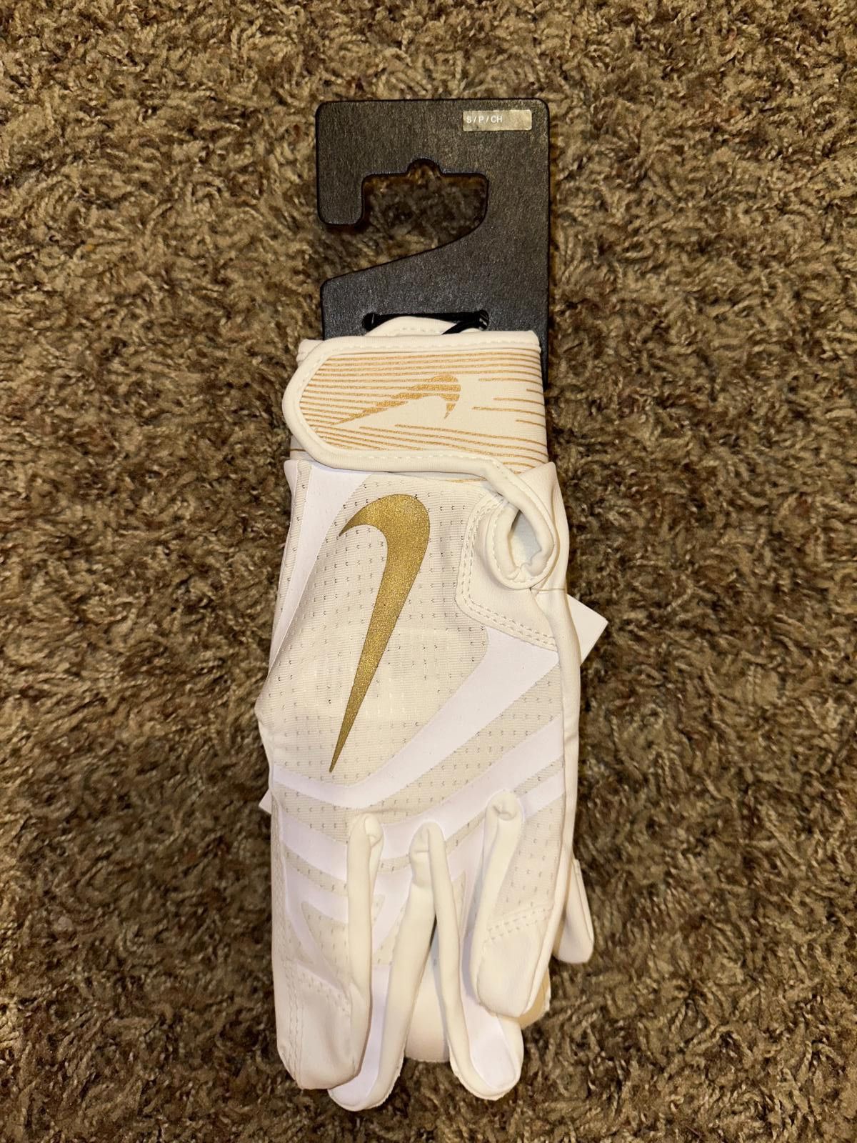Nike Nike Alpha Huarache Edge Diamond Sport Batting Gloves Size ONE SIZE - 1 Thumbnail