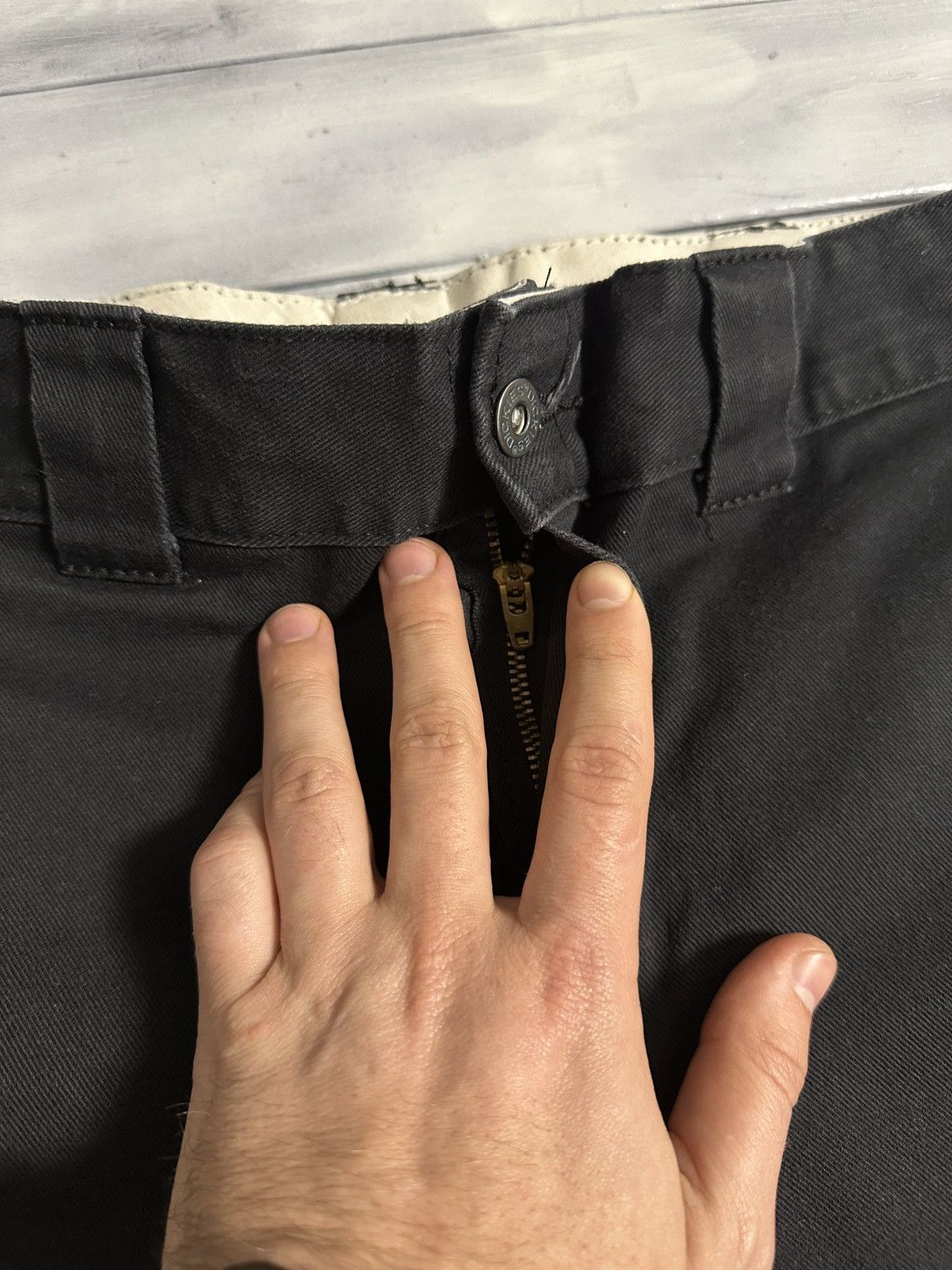 Dickies Rare Vintage Pants Dickies Minimalist Work Slim Skinny . Size US 30 / EU 46 - 8 Thumbnail